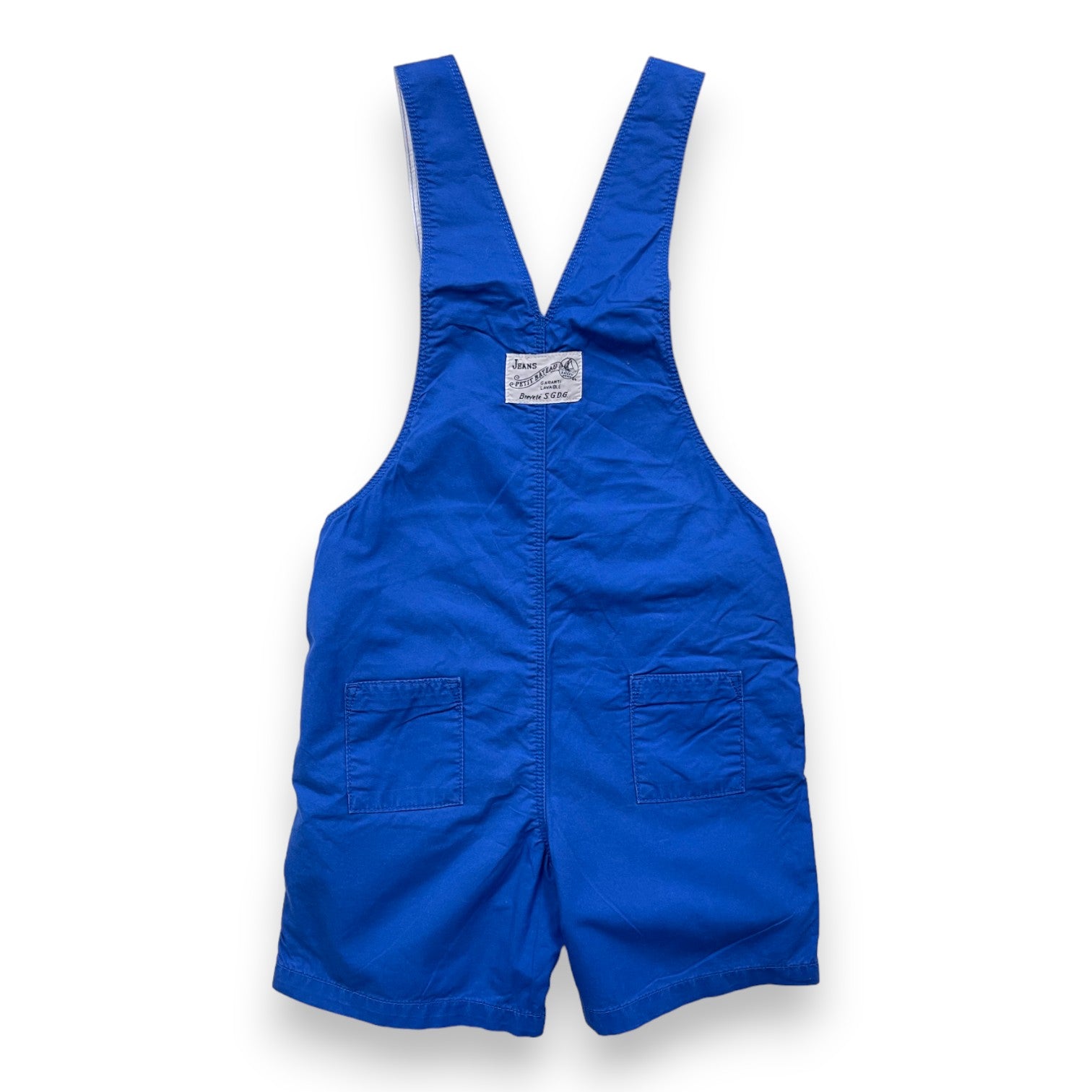 PETIT BATEAU - Blauer Overall - 2 Jahre
