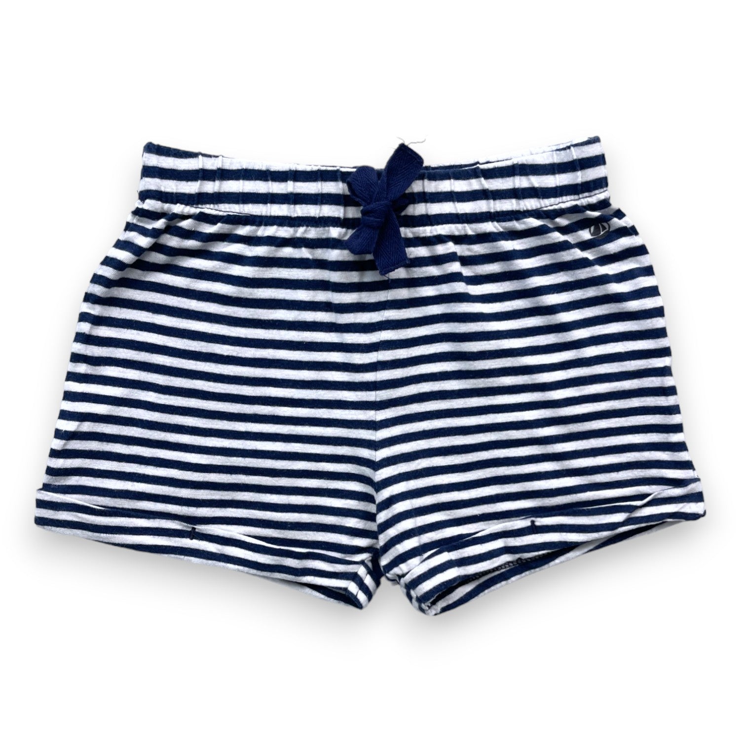 PETIT BATEAU - Gestreifte Shorts - 2 Jahre