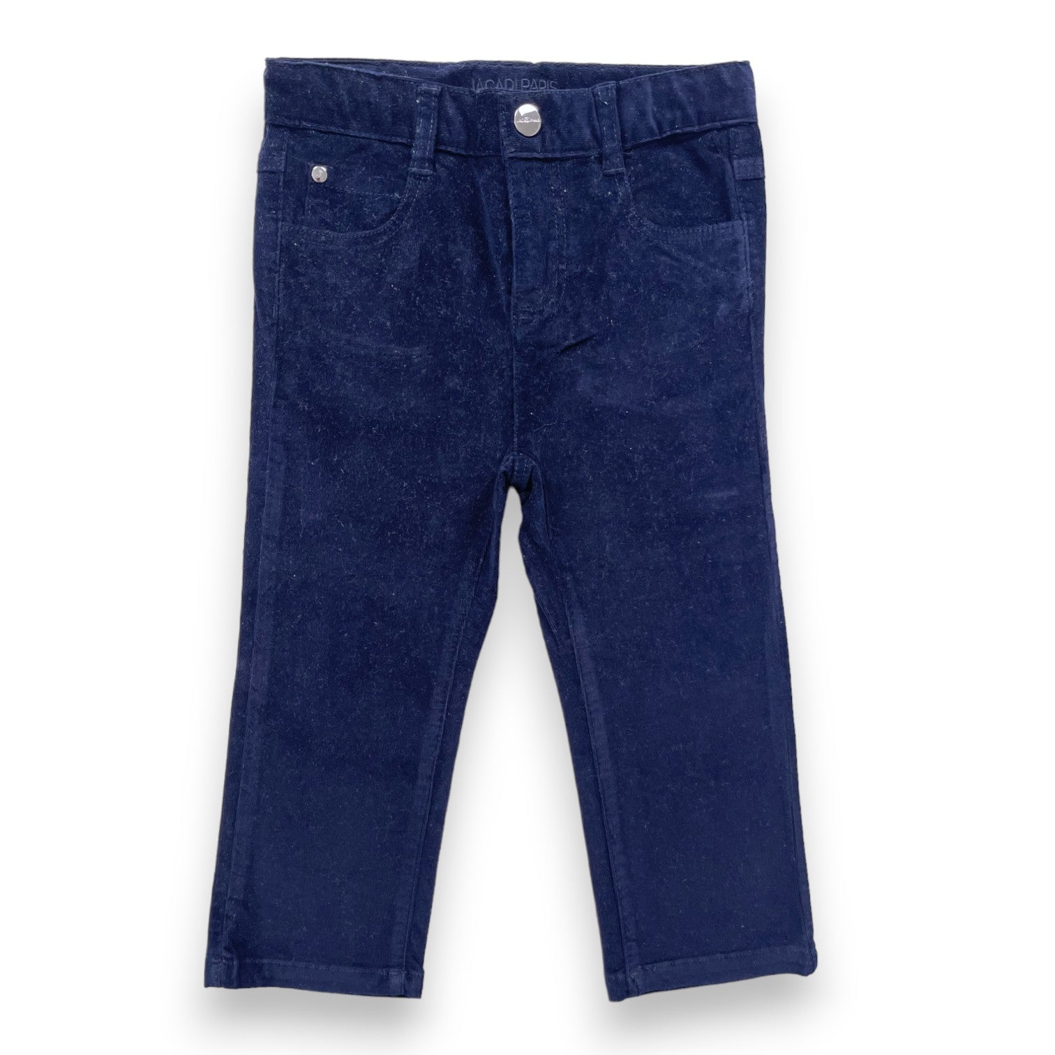 JACADI - Pantalon en velours belu marine - 3 ans