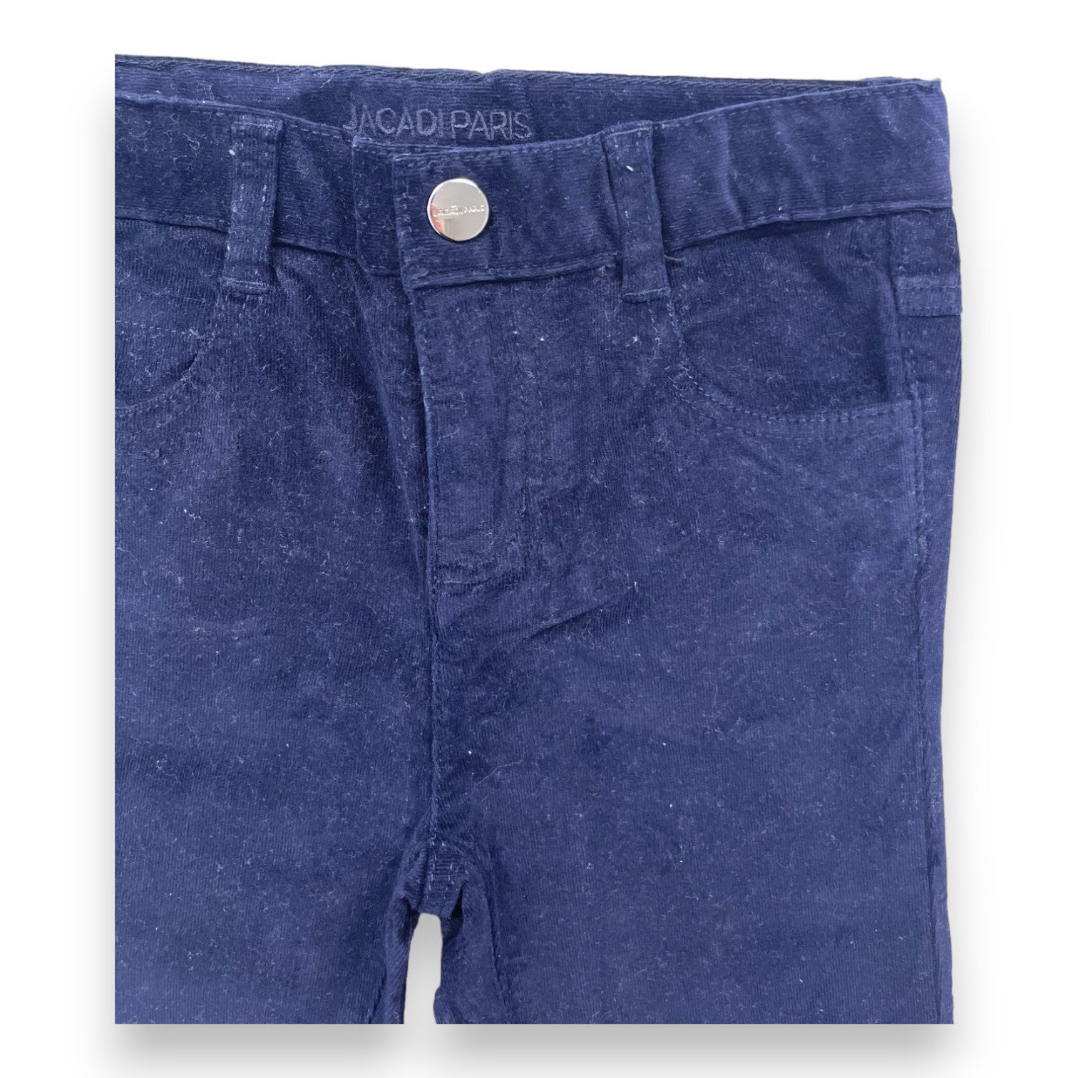 JACADI - Pantalon en velours belu marine - 3 ans