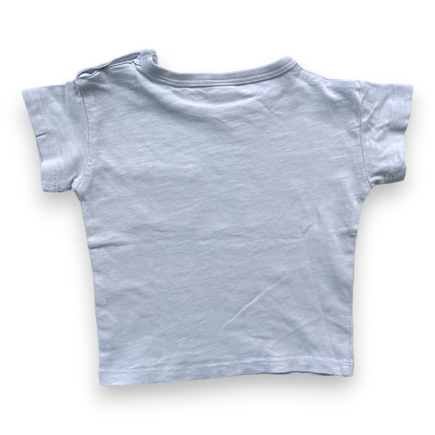 PETIT BOAT - Light blue T-shirt - 6 months