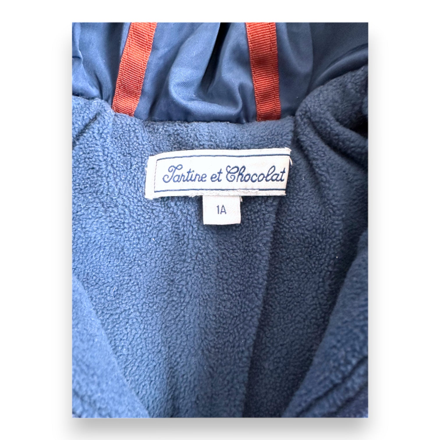 TARTINE & CHOCOLAT - Blauer Pilotenanzug - 12 Monate