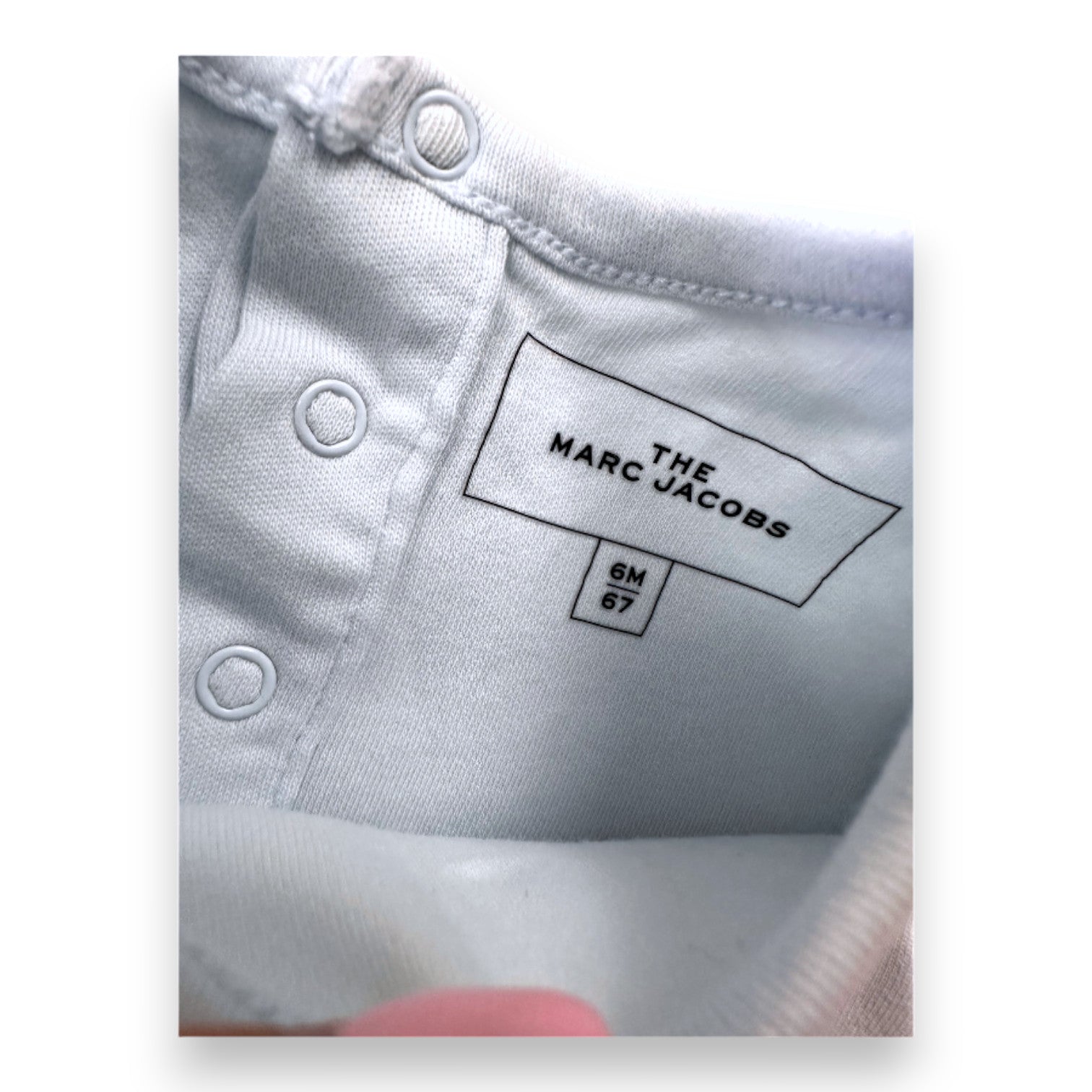 MARC JACOBS - Blue and white shorts and t-shirt pajama set - 6 months