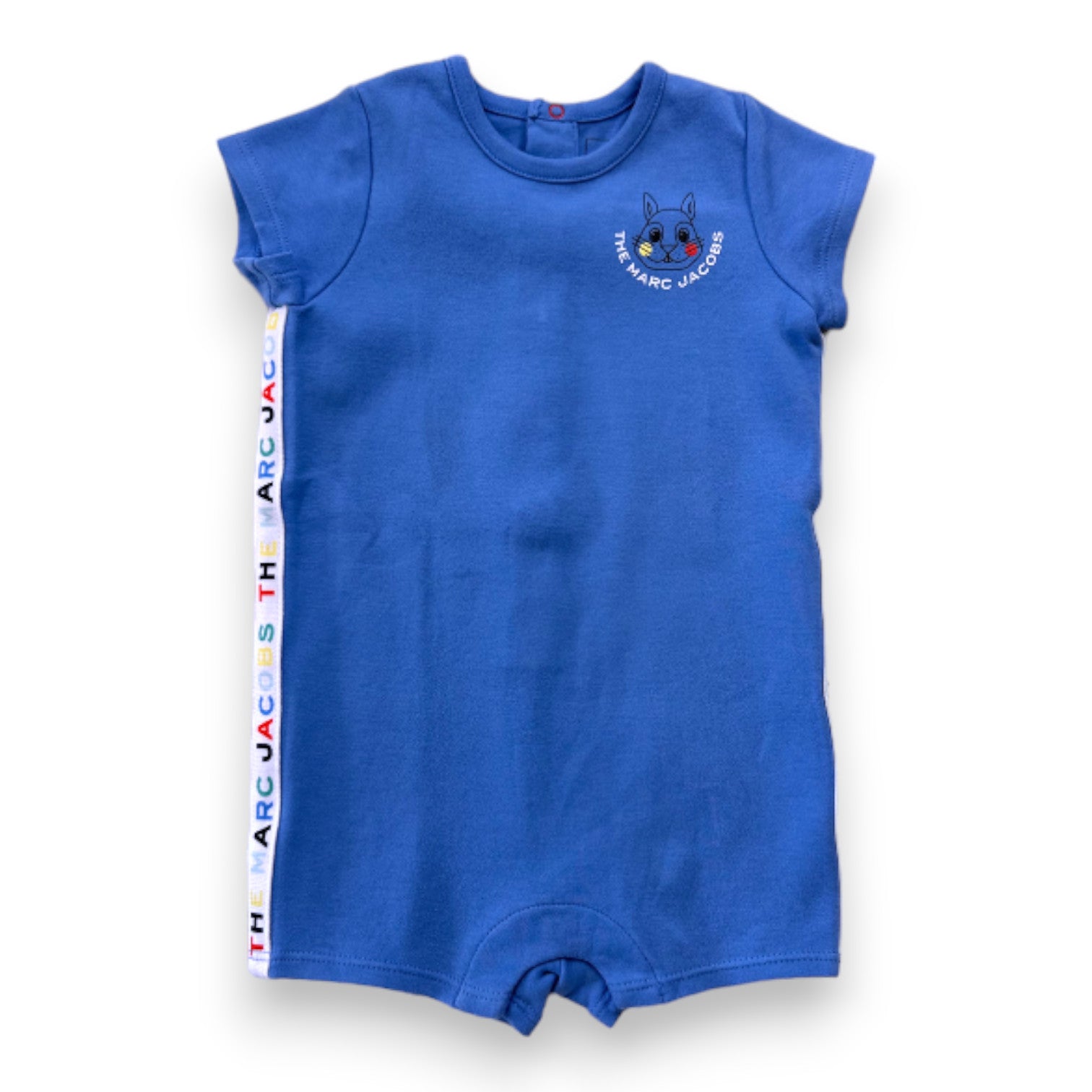 MARC JACOBS - Blue jumpsuit with print - 6 months