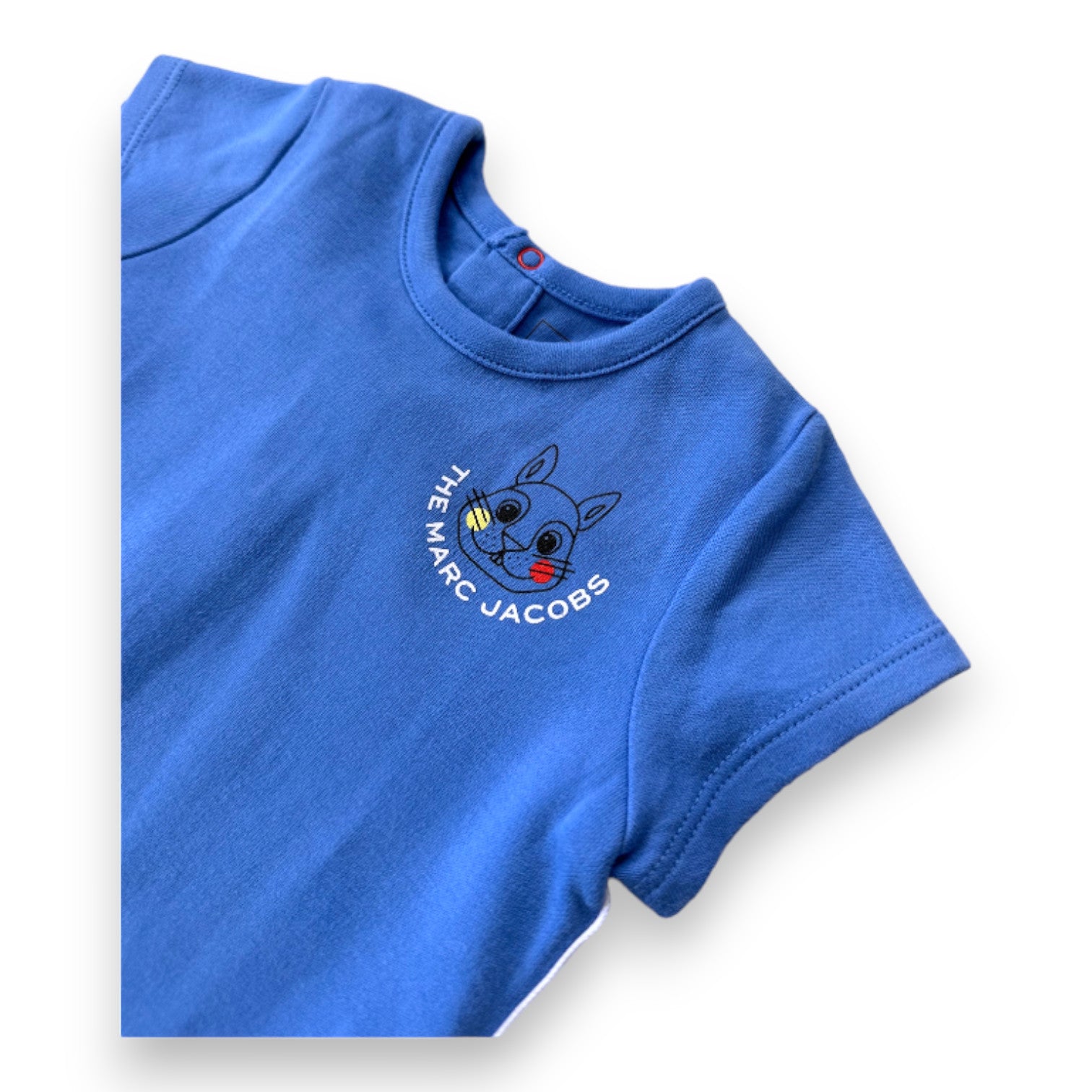 MARC JACOBS - Blue jumpsuit with print - 6 months