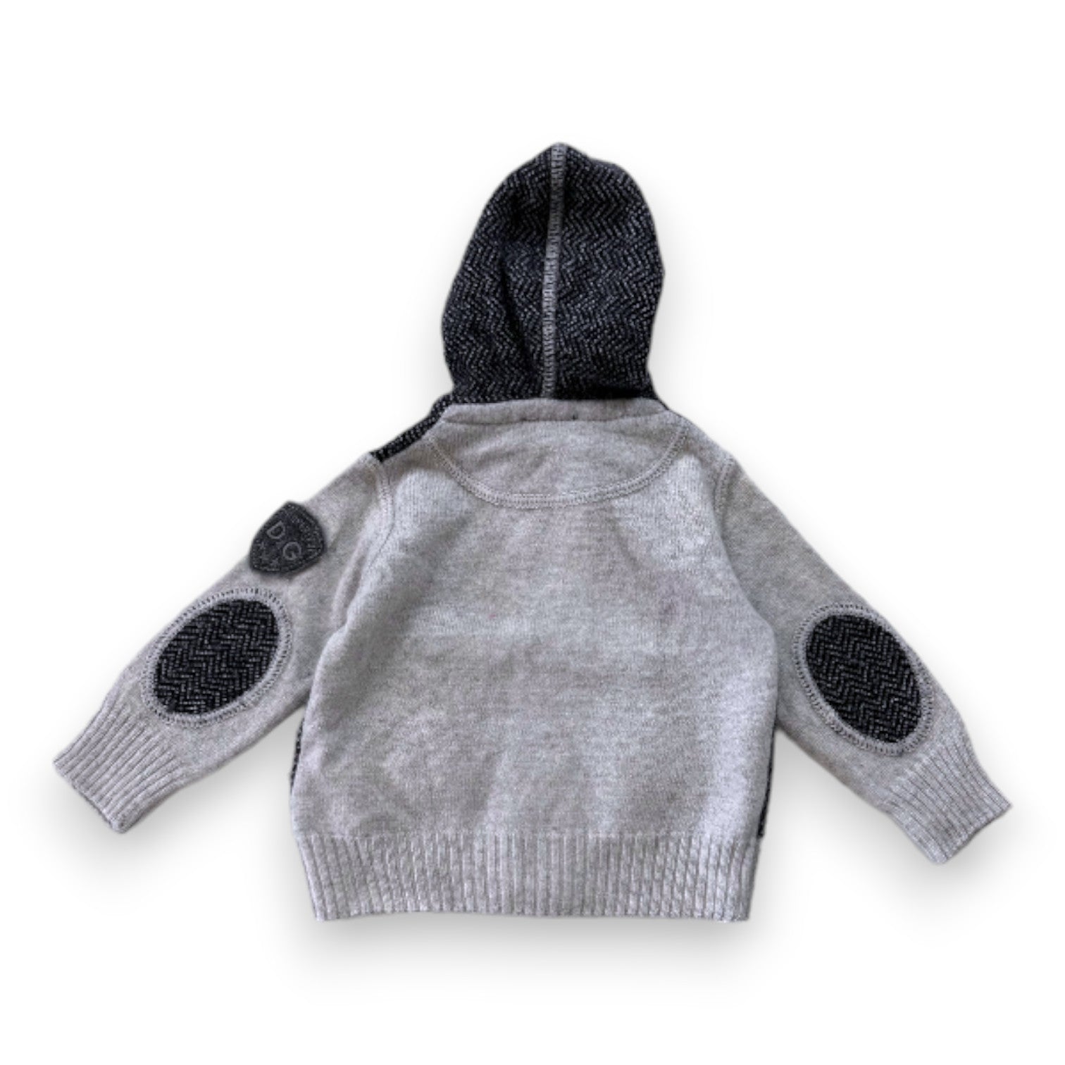 DOLCE & GABBANA - Grey wool and cashmere sweatshirt - 3 months