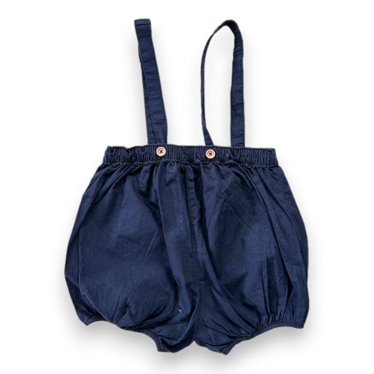 CYRILLUS - Marineblaue Latzhose - 12 Monate