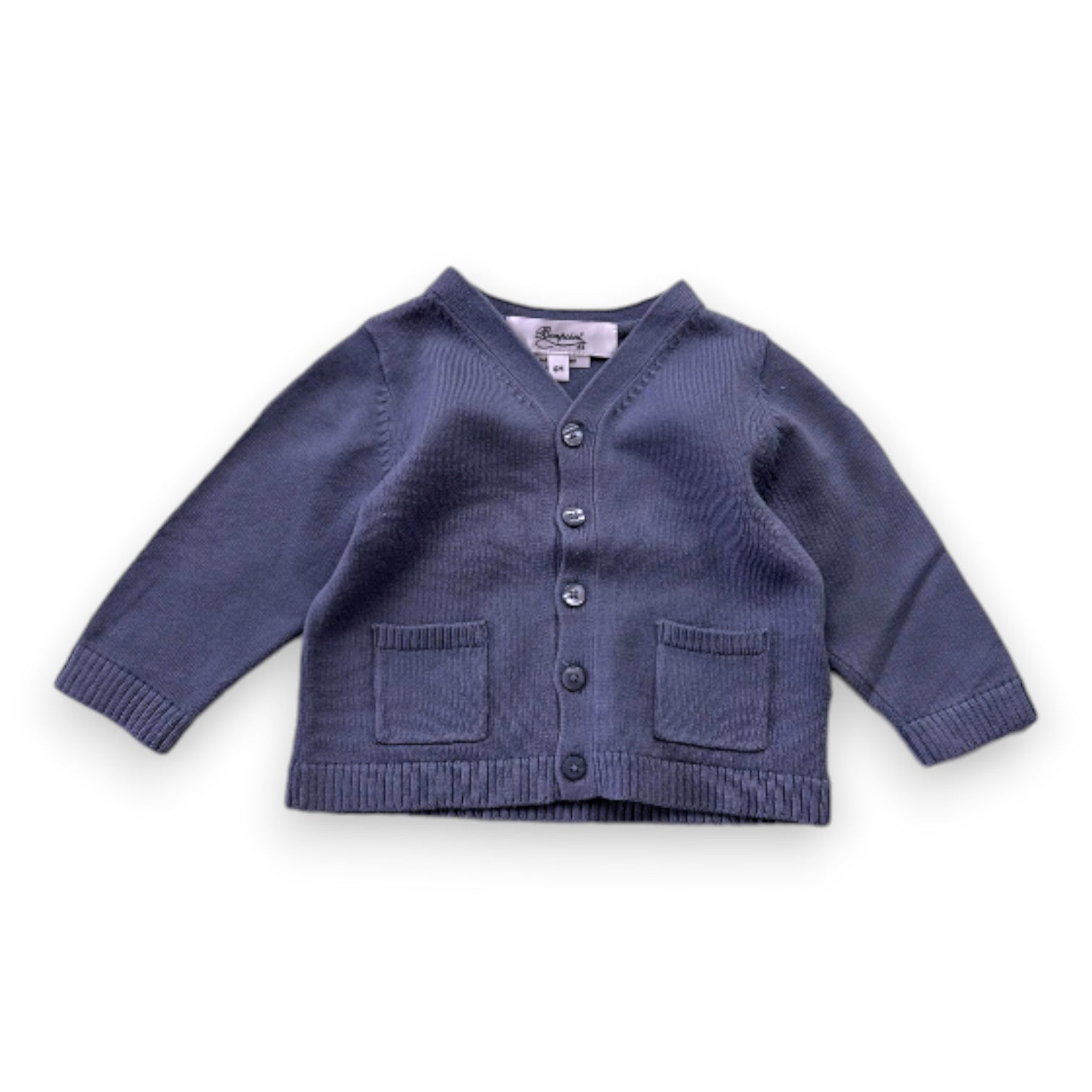 BONPOINT - Grey cardigan - 6 months