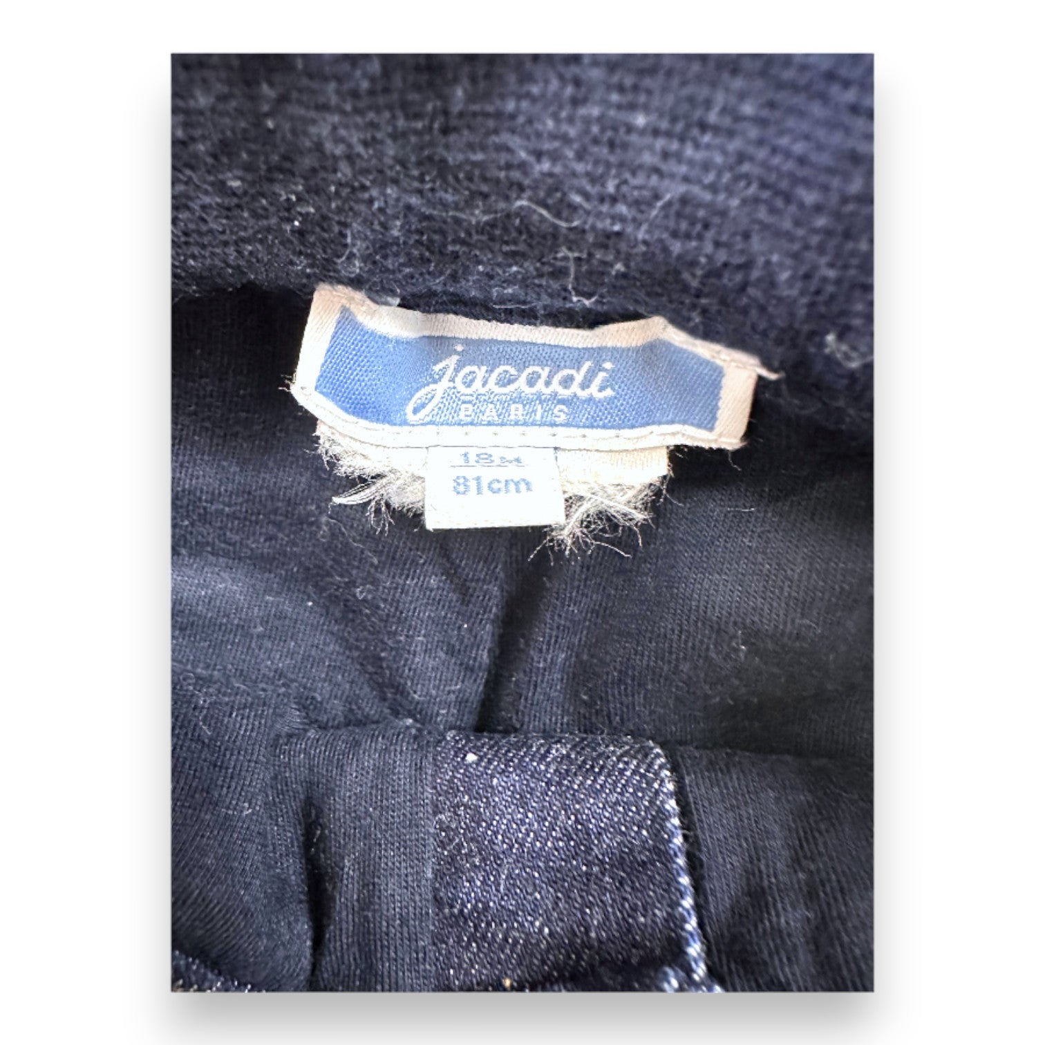 JACADI - Blaue Jeans - 18 Monate