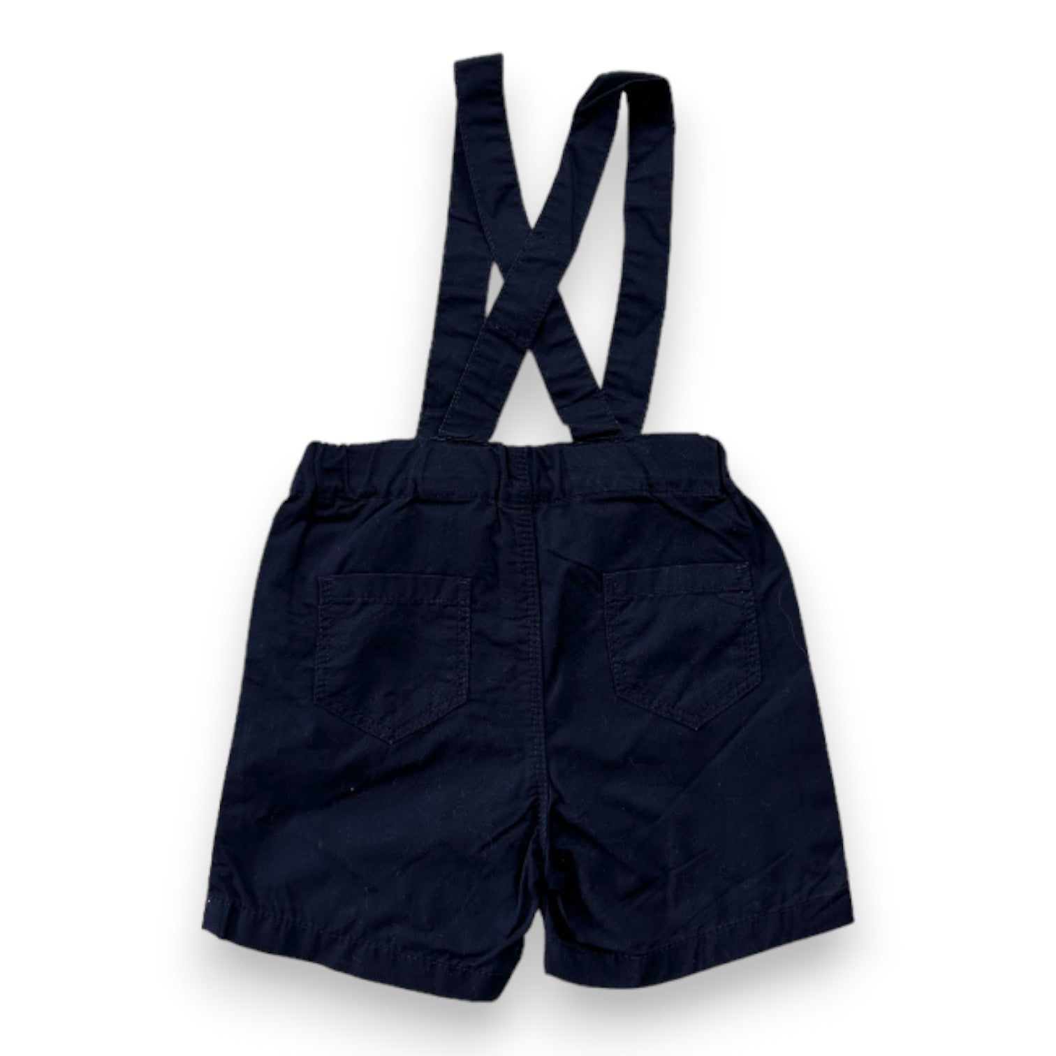 PETIT BATEAU - Marineblaue Shorts - 6 Monate