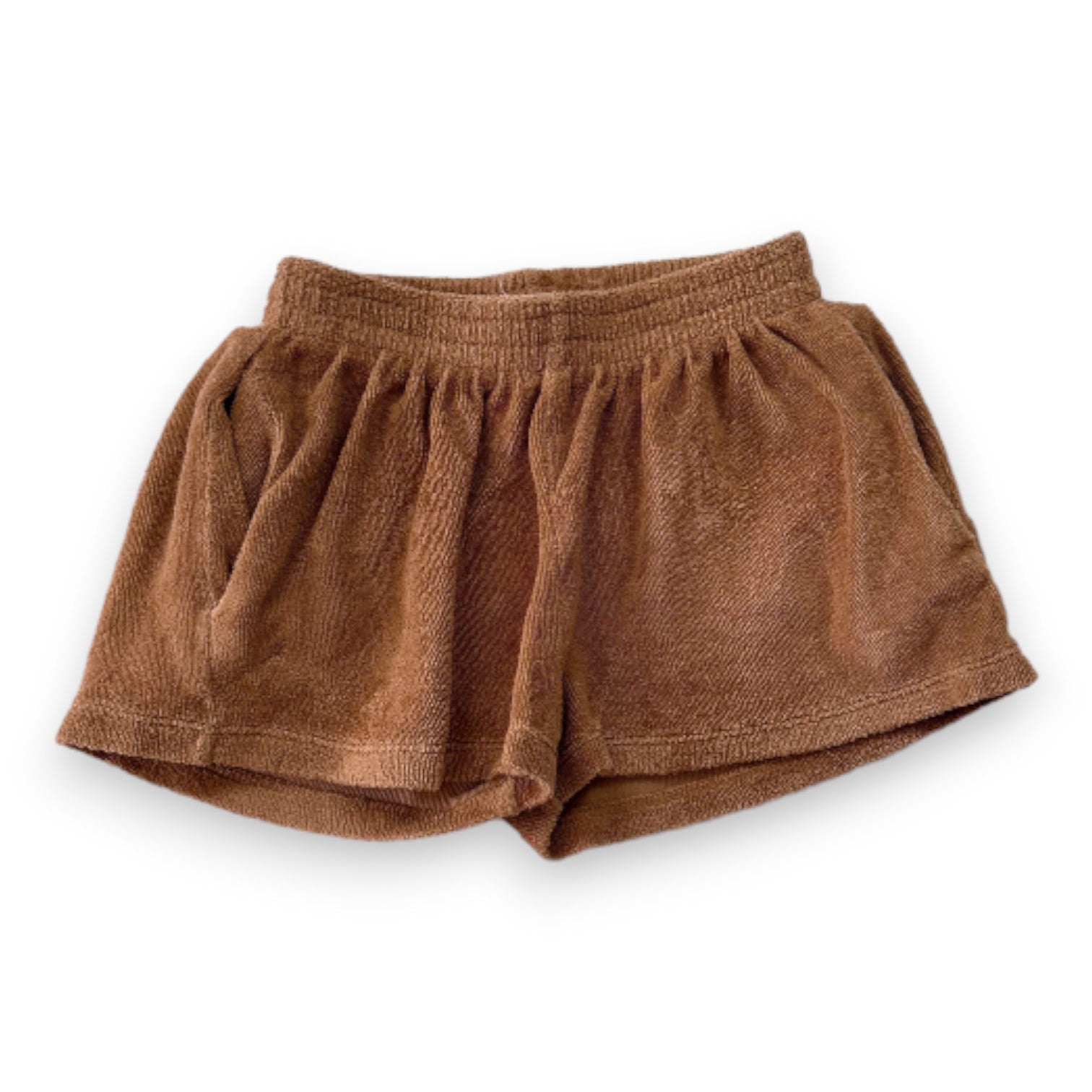 WE ARE KIDS - Brown terry shorts - 4 years