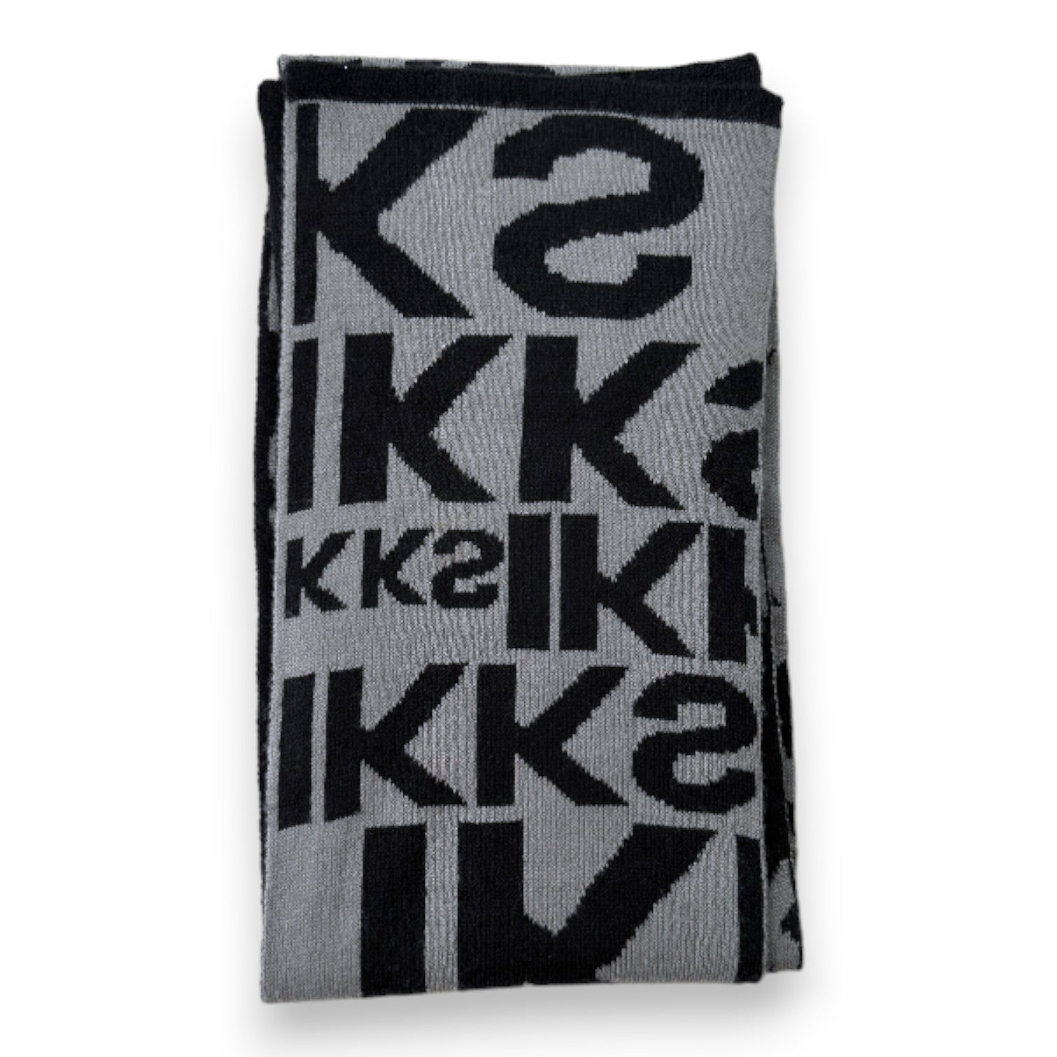IKKS - Black and gray scarf "IKKS" - One size