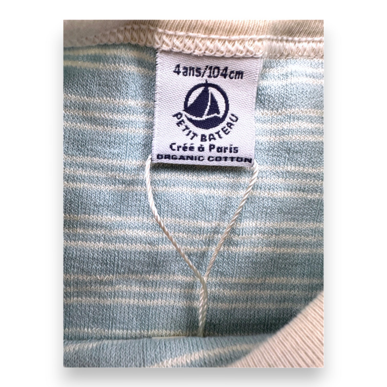 PETIT BATEAU - New blue terrycloth shorts and vest set - 4 years