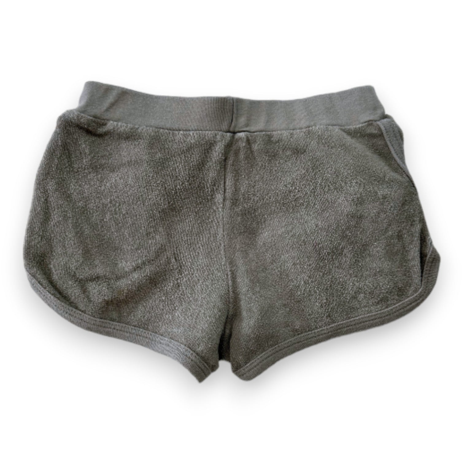 PETIT BATEAU - Green terry cloth shorts - 4 years