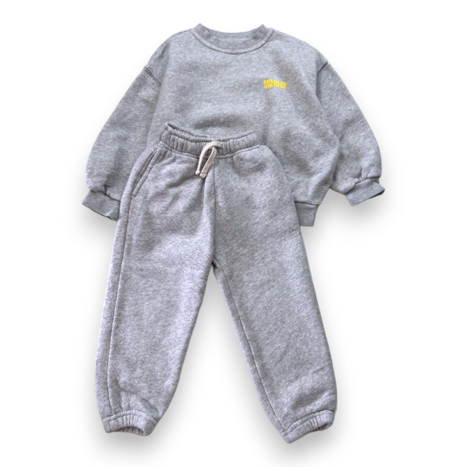 AMERICAN VINTAGE - Grey jogging suit - 3 years