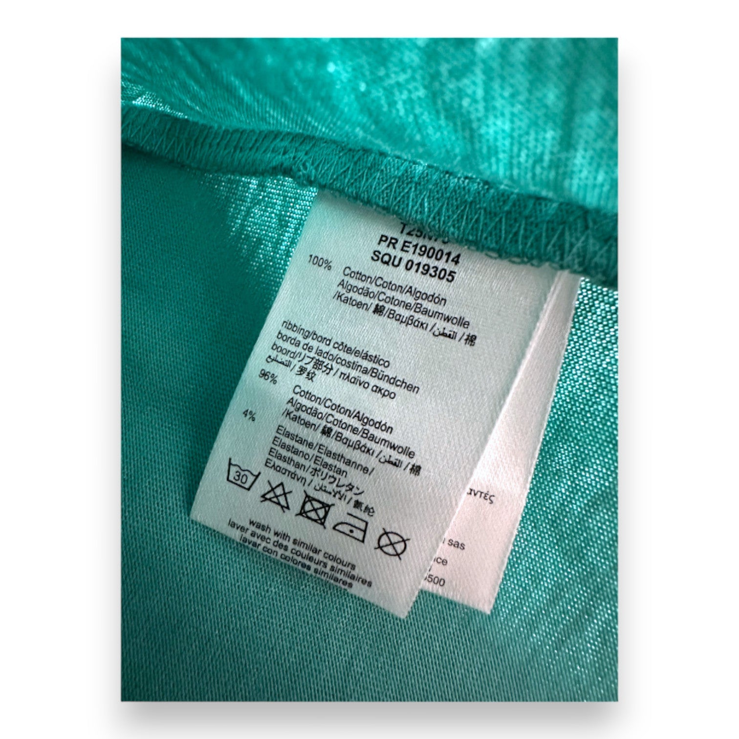 TIMBERLAND - Blue printed T-shirt - 2 years