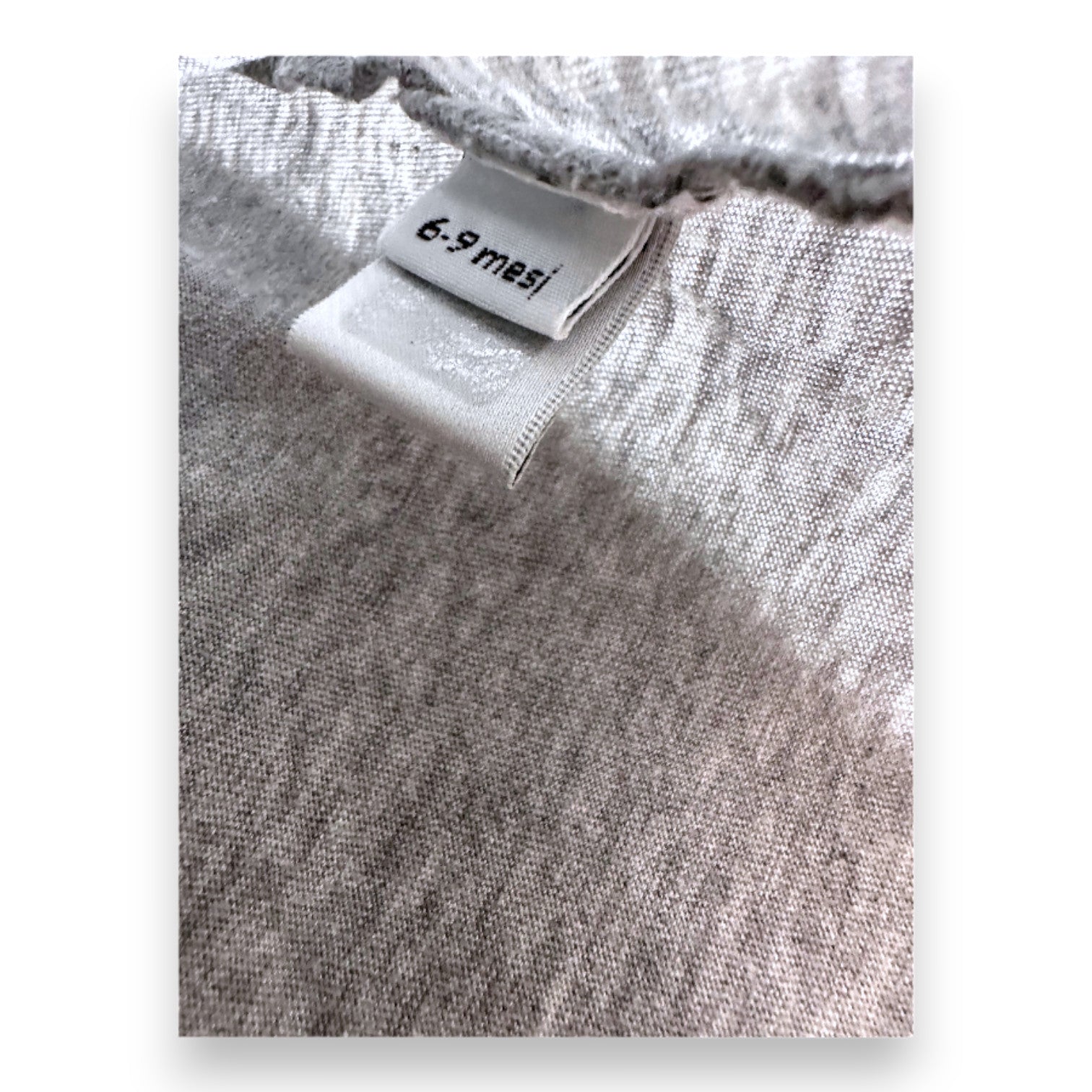 DOLCE & GABBANA - Grey short-sleeved T-shirt with embroidery - 6 months