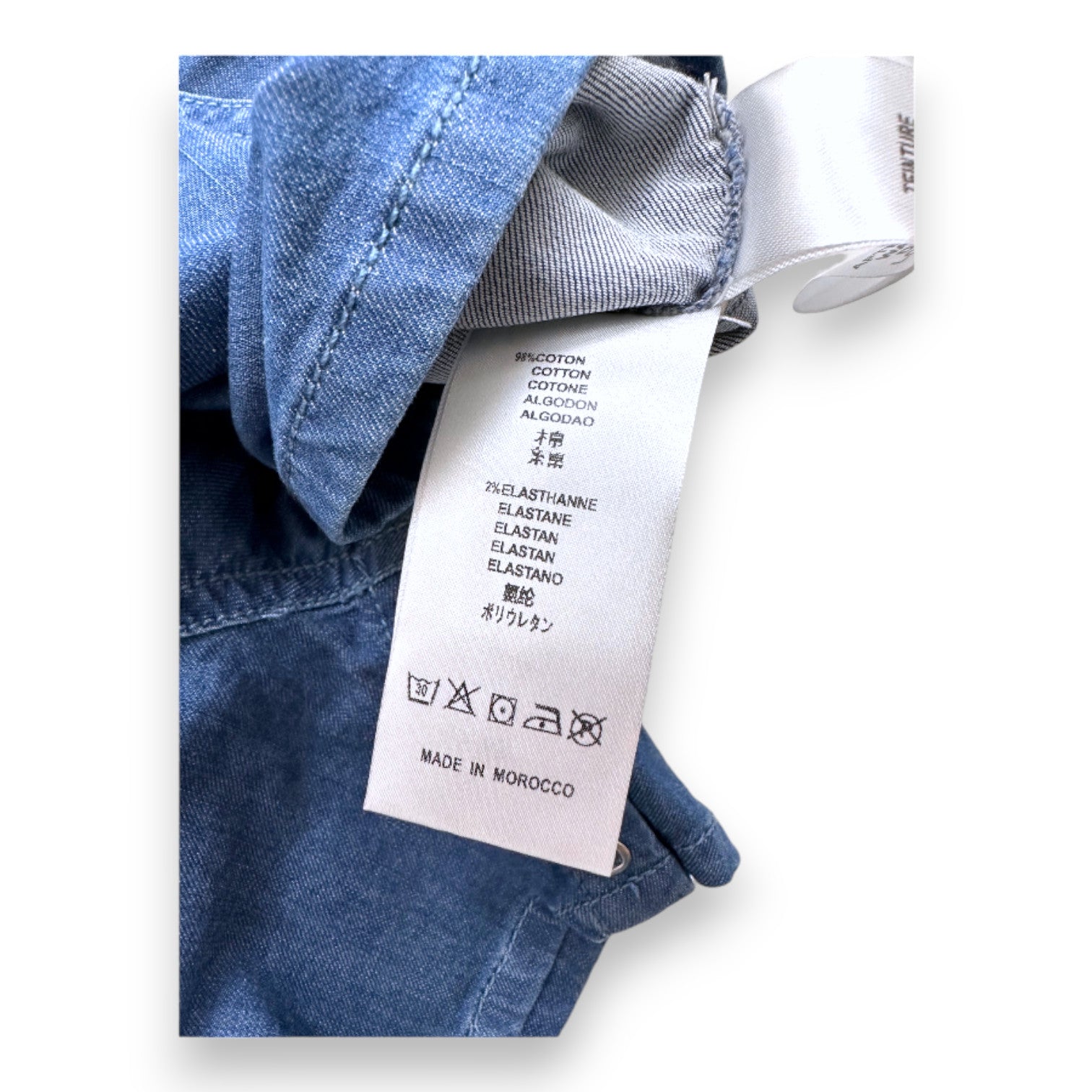 Bonpoint - Blauer Jeans-Overall - 6 Monate