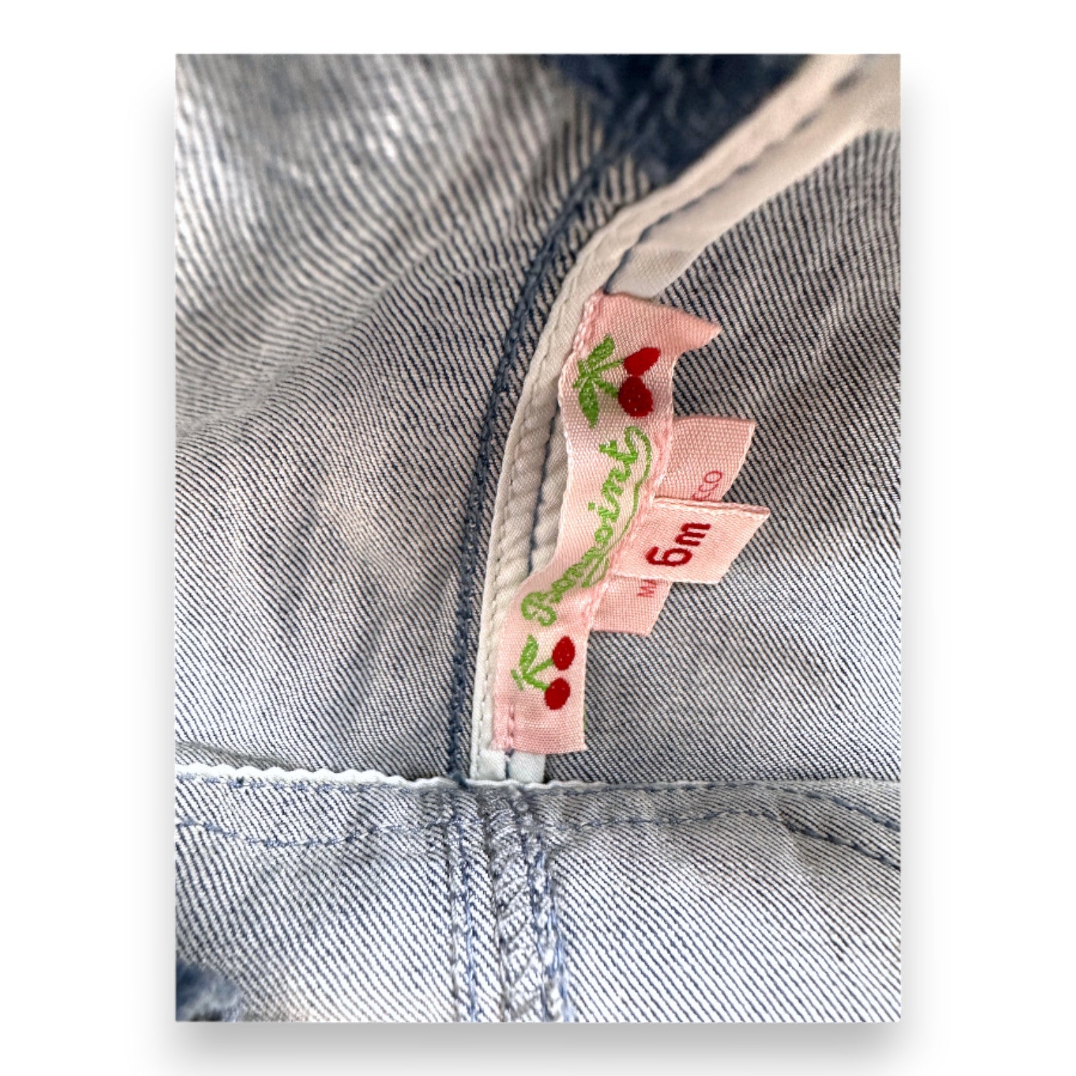 Bonpoint - Blauer Jeans-Overall - 6 Monate