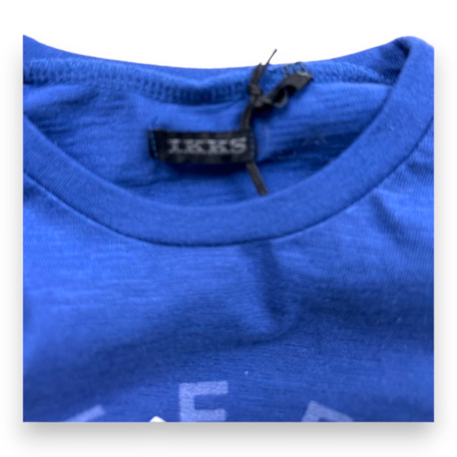 IKKS - Blue long-sleeved T-shirt with print - 5 years