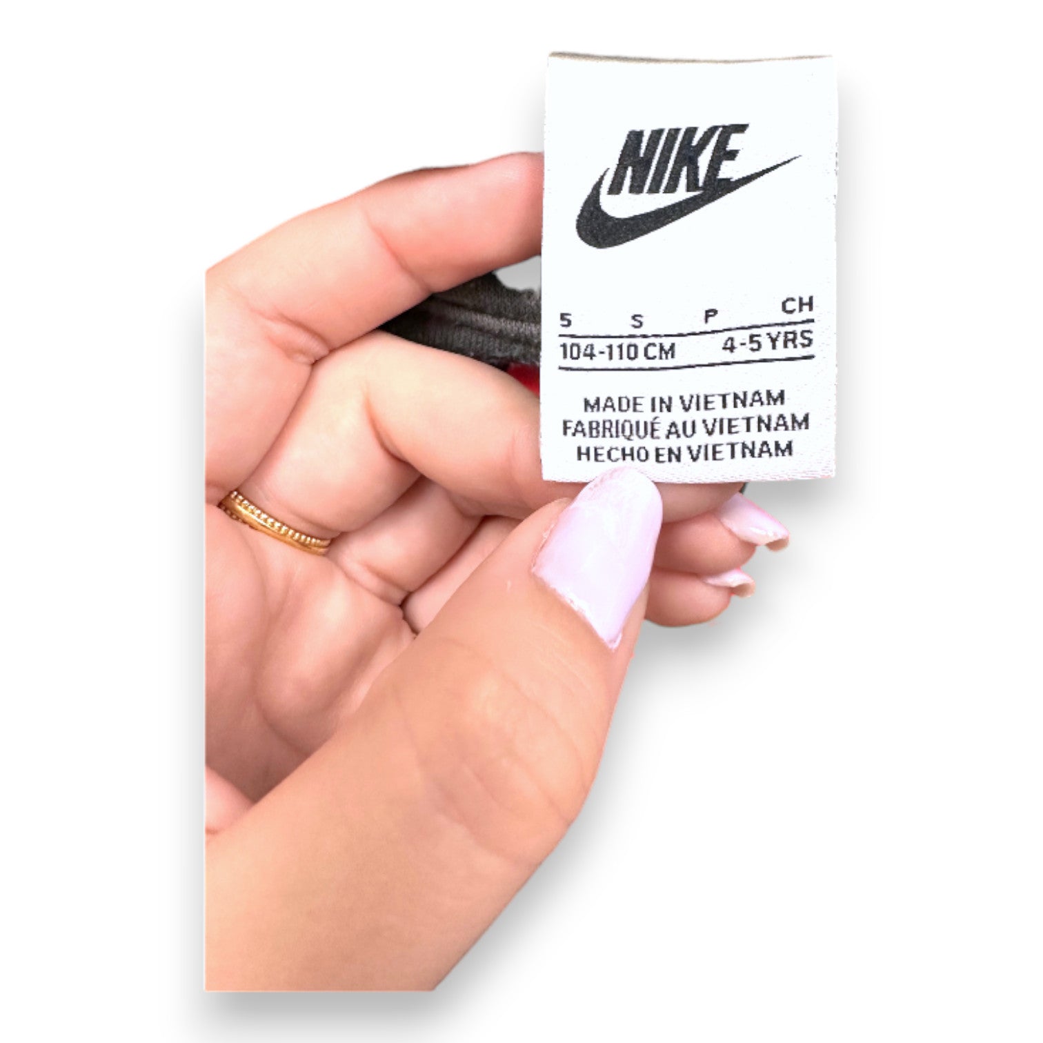 NIKE - Gray sweatshirt with "Nike" print - 4 years