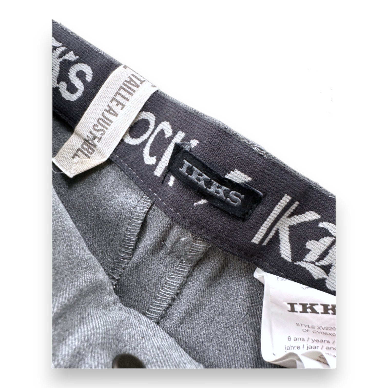 IKKS - Grey fitted trousers - 6 years