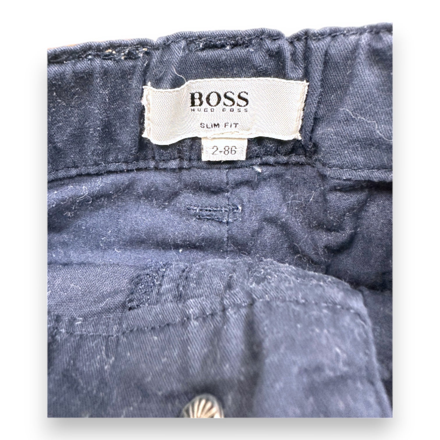 HUGO BOSS - Navy blue trousers - 2 years