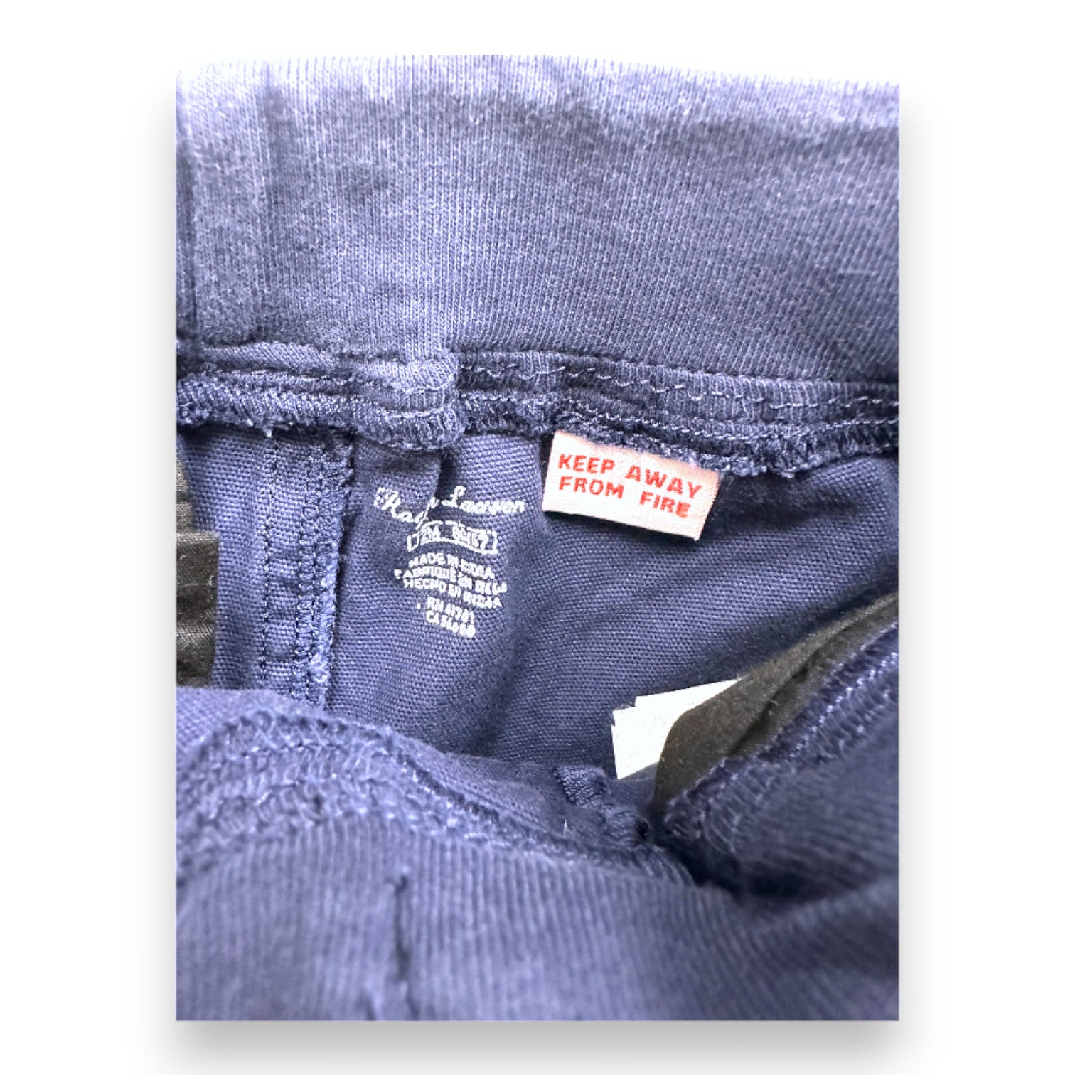 RALPH LAUREN - Marineblaue Hose - 12 Monate