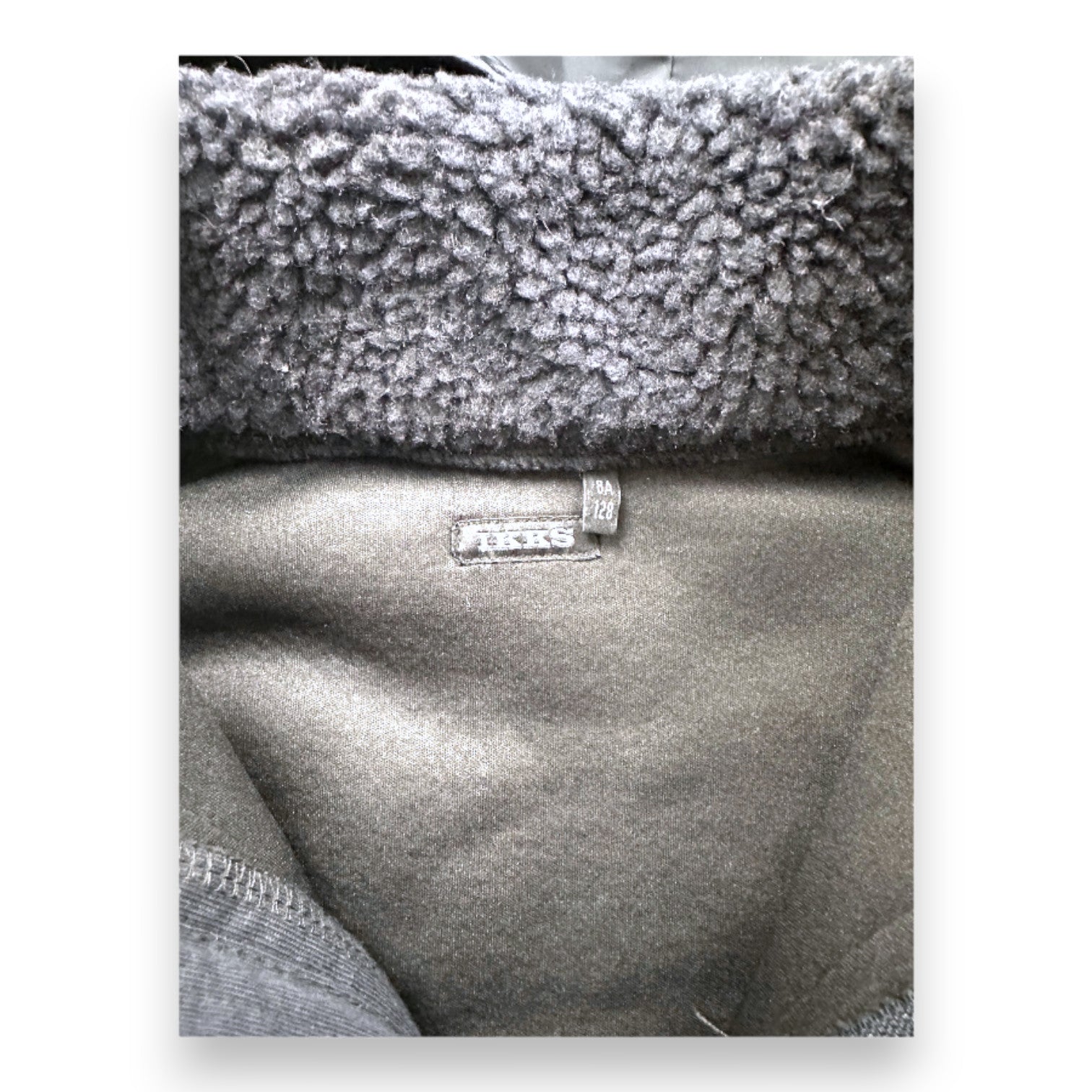 IKKS - Schwarzer Pelzmantel - 8 Jahre