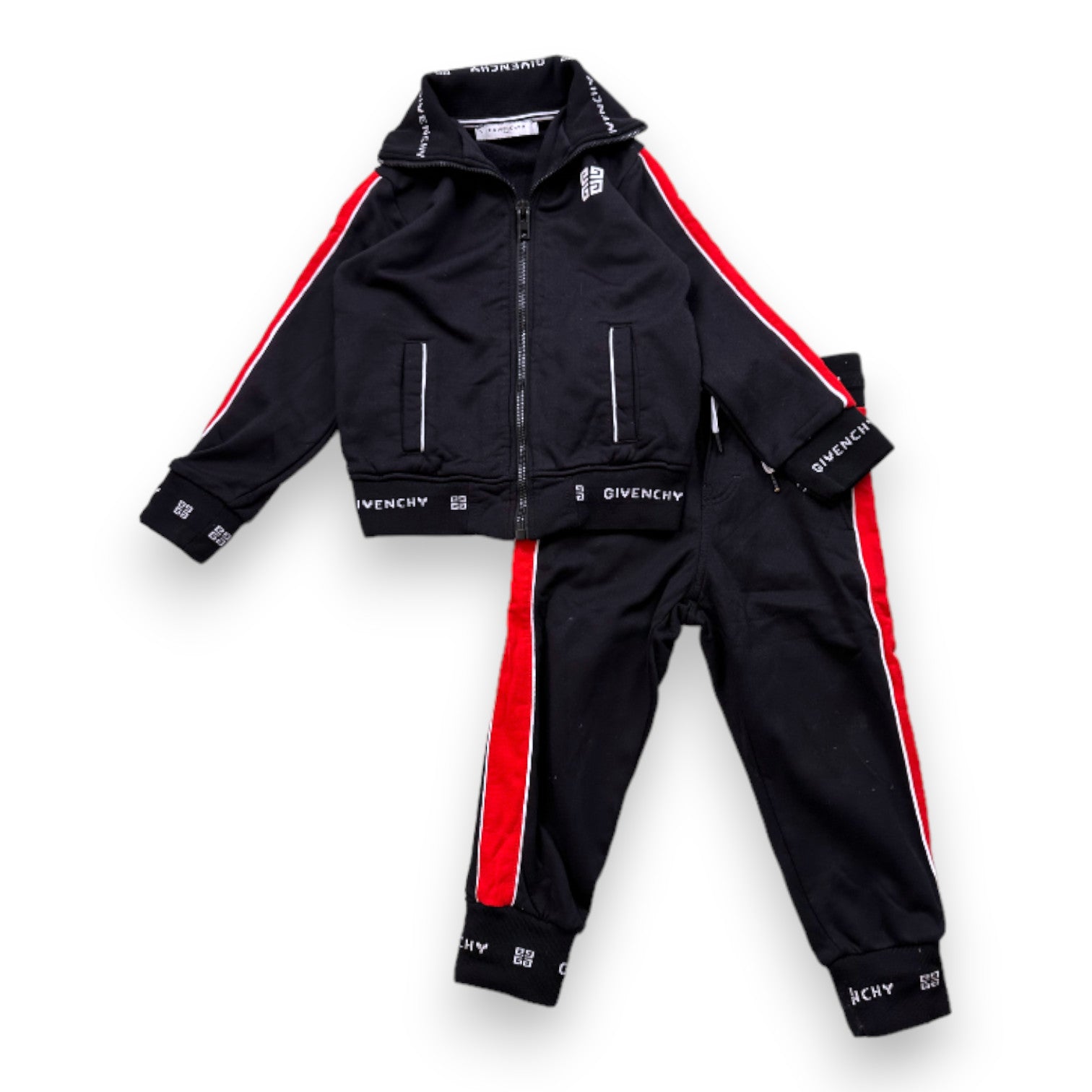 GIVENCHY - Schwarzer Jogginganzug - 4 Jahre