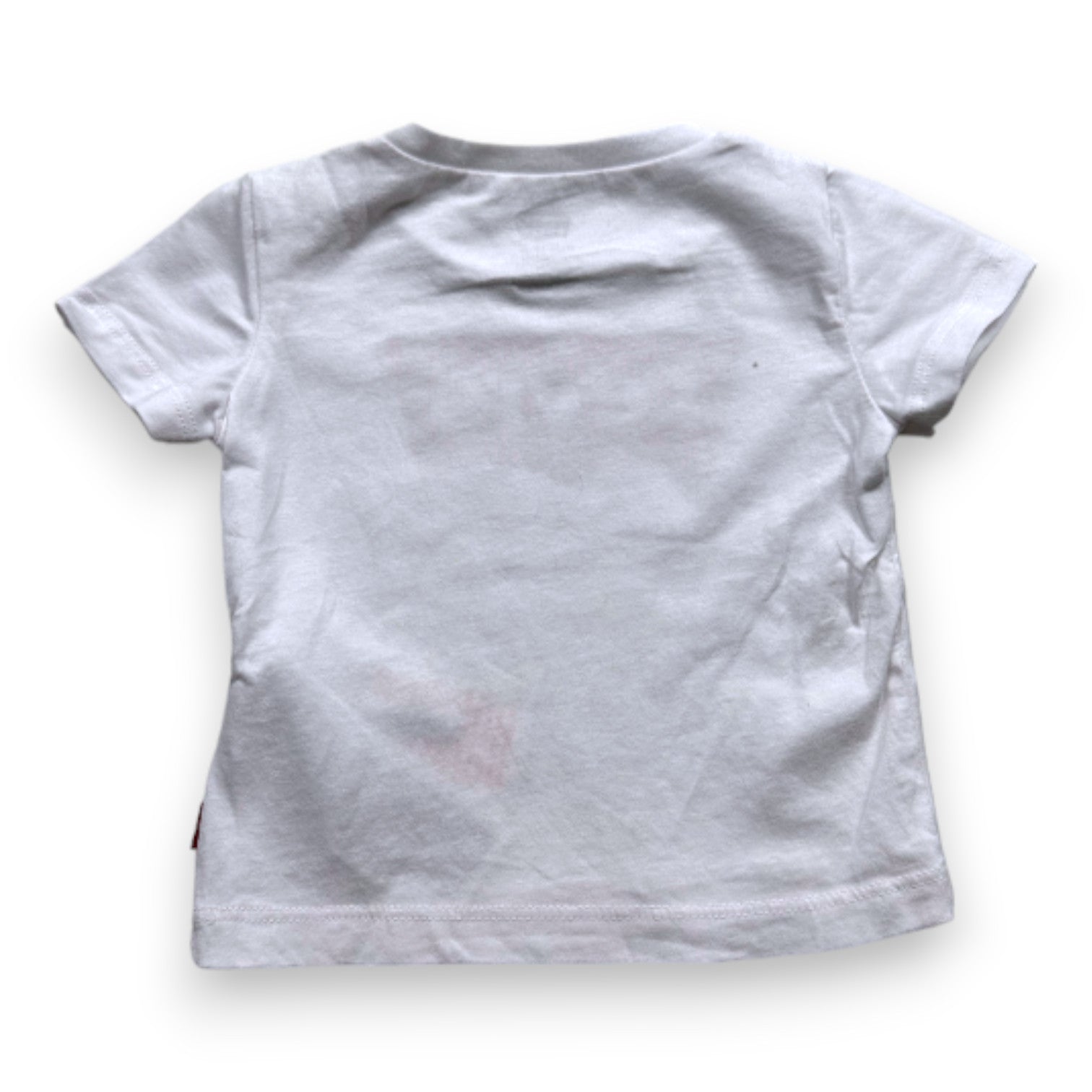 LEVI'S - White T-shirt with "Levi's" logo - 6 months