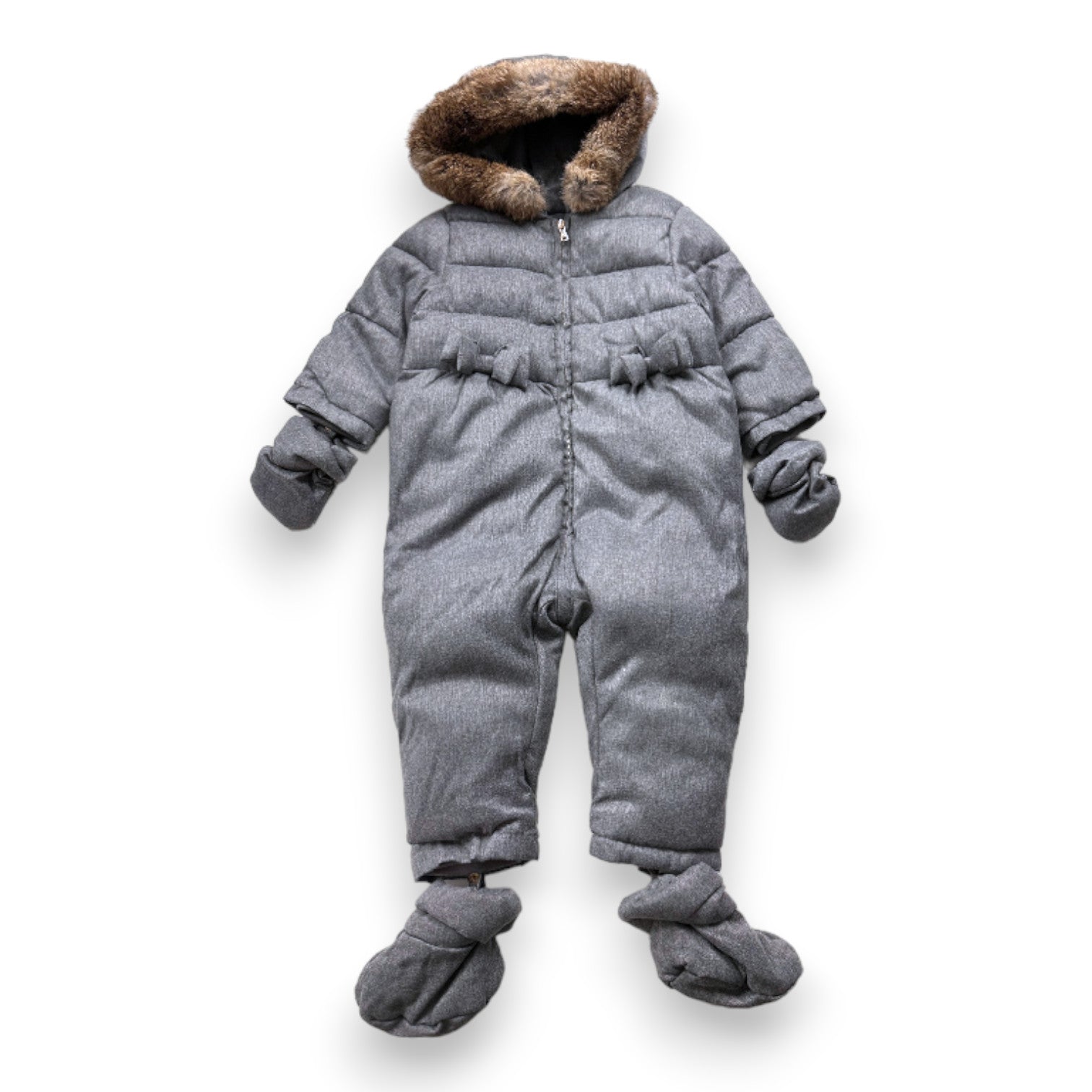 TARTINE & CHOCOLAT - Grey pilot suit - 18 months