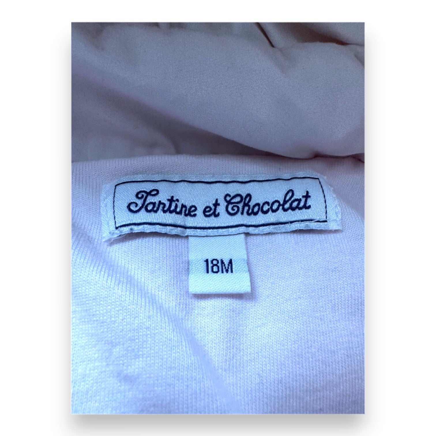 TARTINE & CHOCOLAT - Doudoune rose et capuche à fourrure - 18 mois