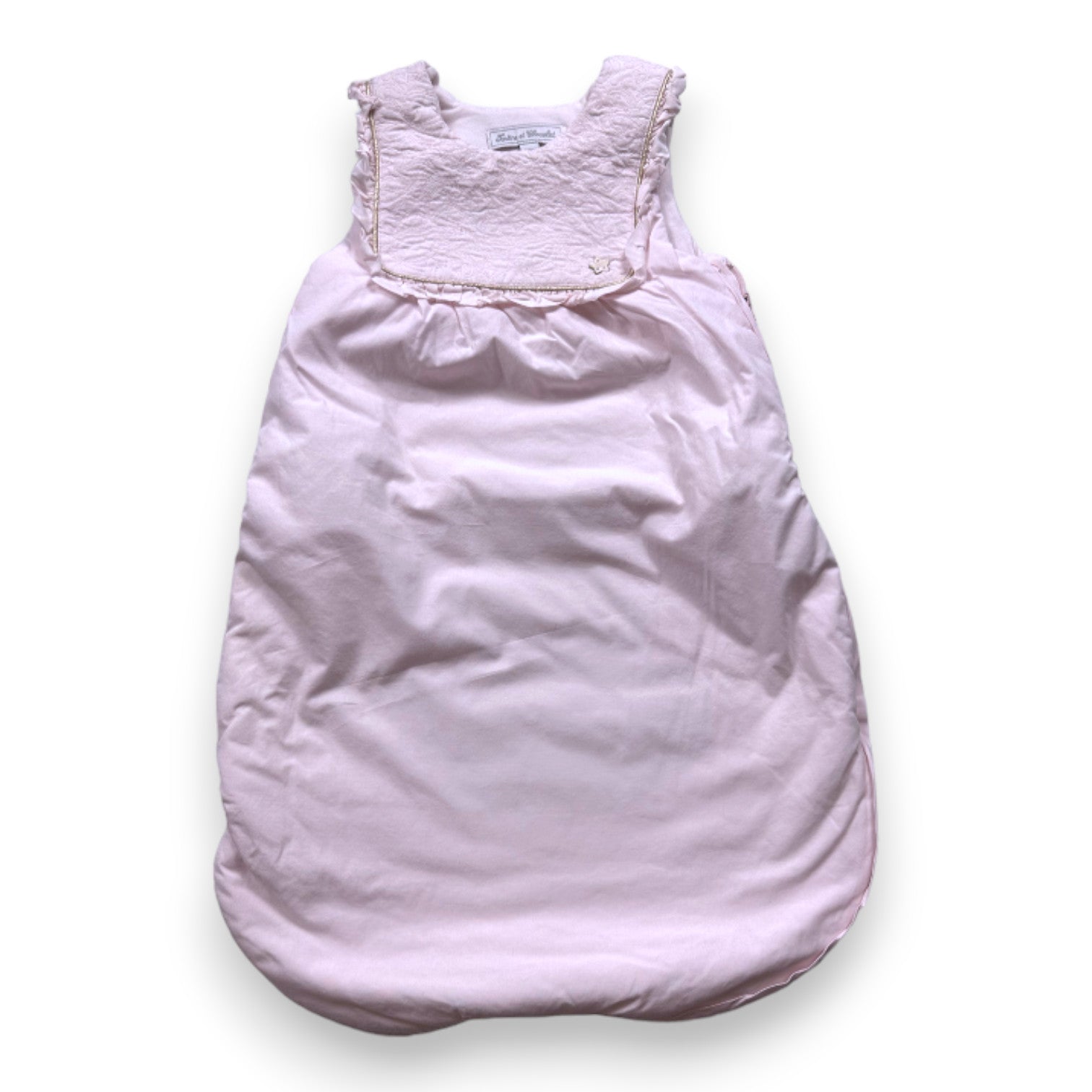 TARTINE & CHOCOLAT - Pink sleeping bag with embroidery - 0 months