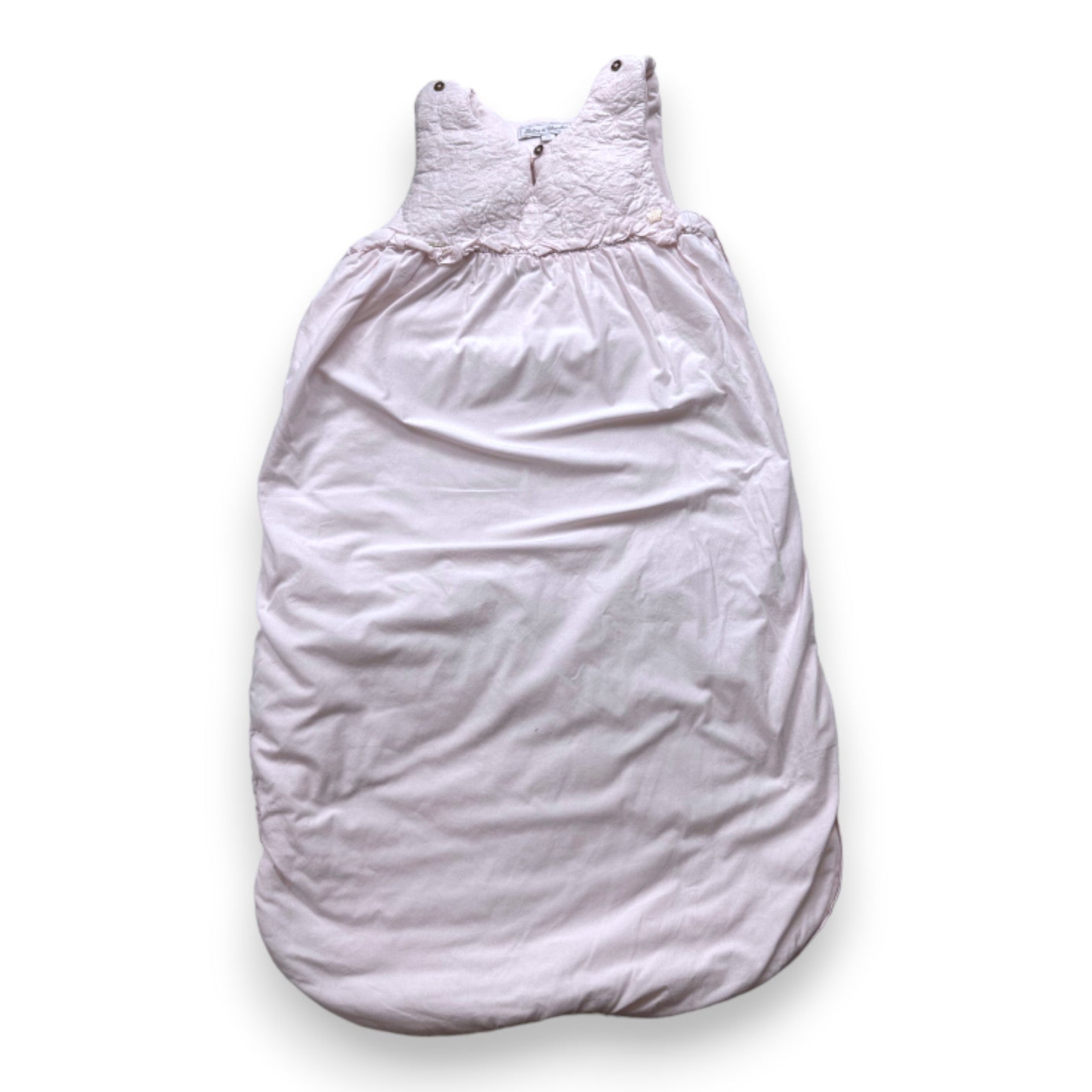 TARTINE & CHOCOLAT - Pink sleeping bag with embroidery - 12 months