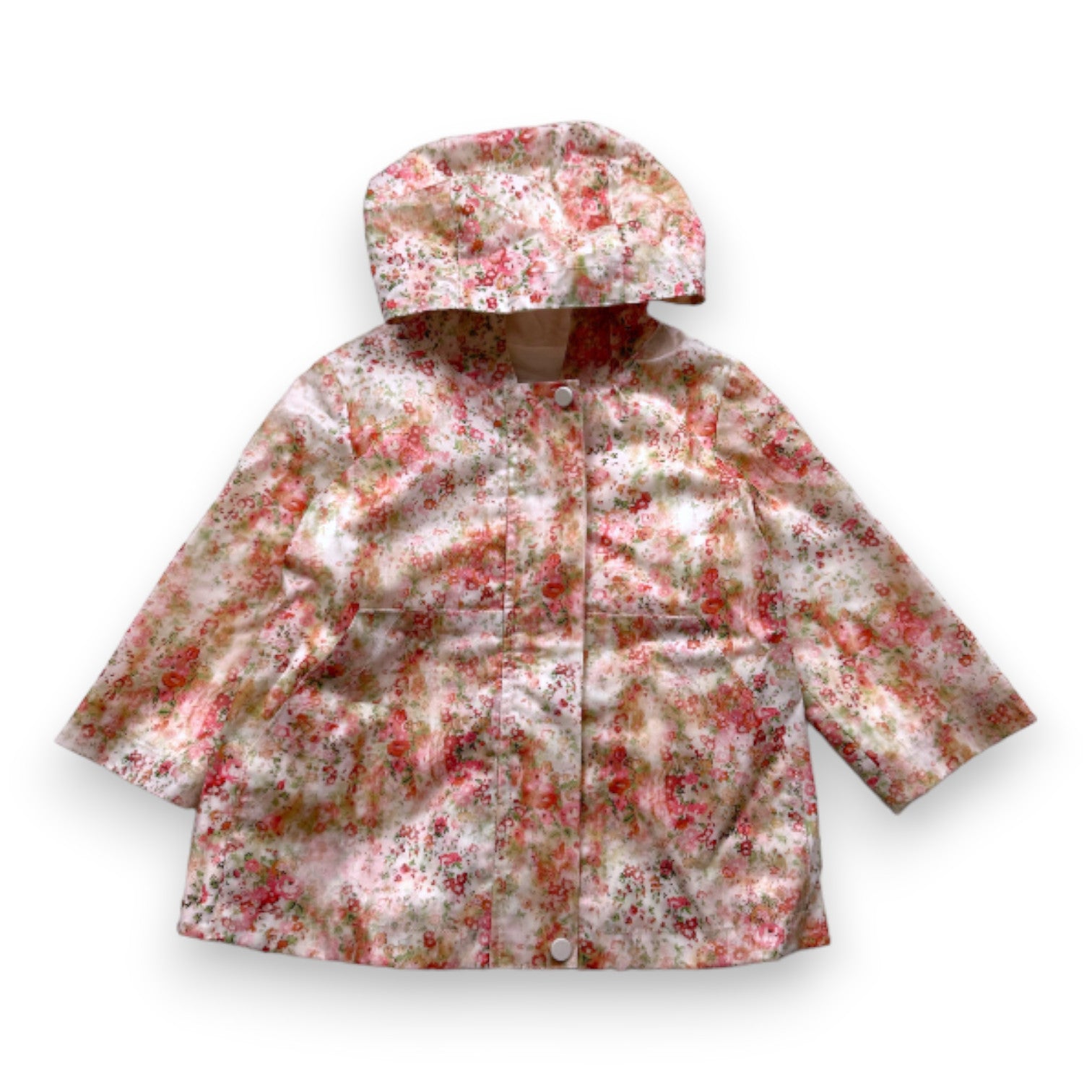 BONPOINT - White city with pink flowers - 18 months