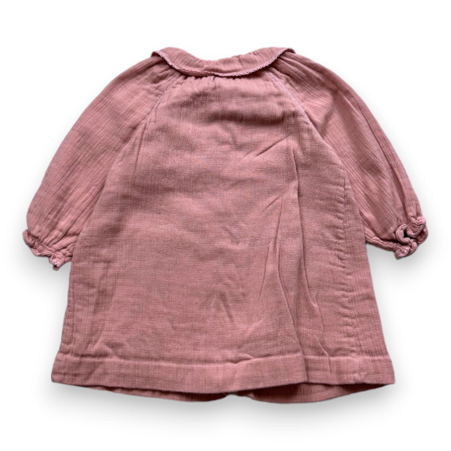 BONPOINT - Pink shirt dress - 2 years