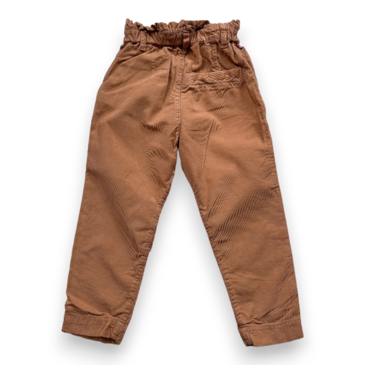 PETIT BATEAU - Pantalon marron en velours - 4 ans
