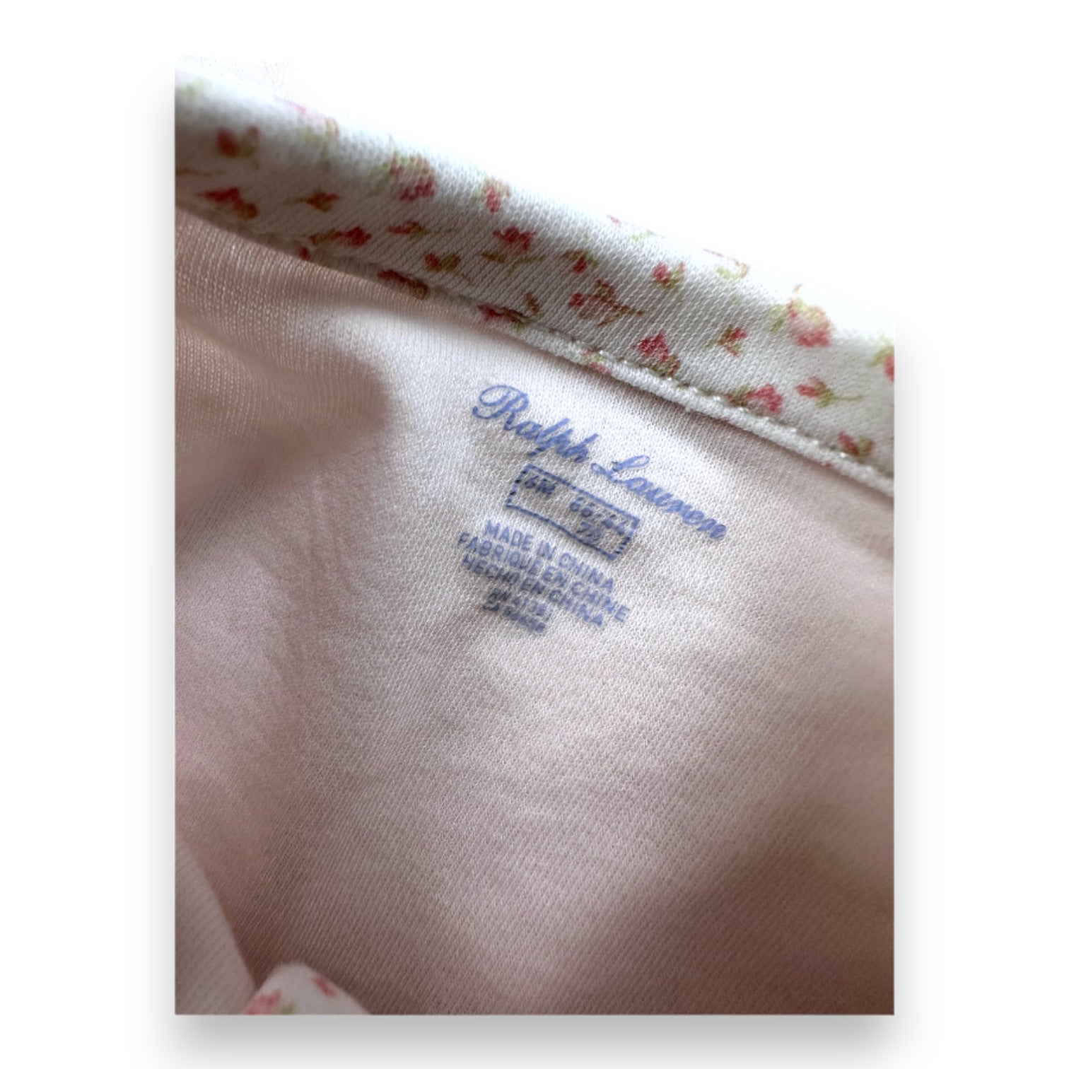 RALPH LAUREN - Rosa Pyjama - 6 Monate