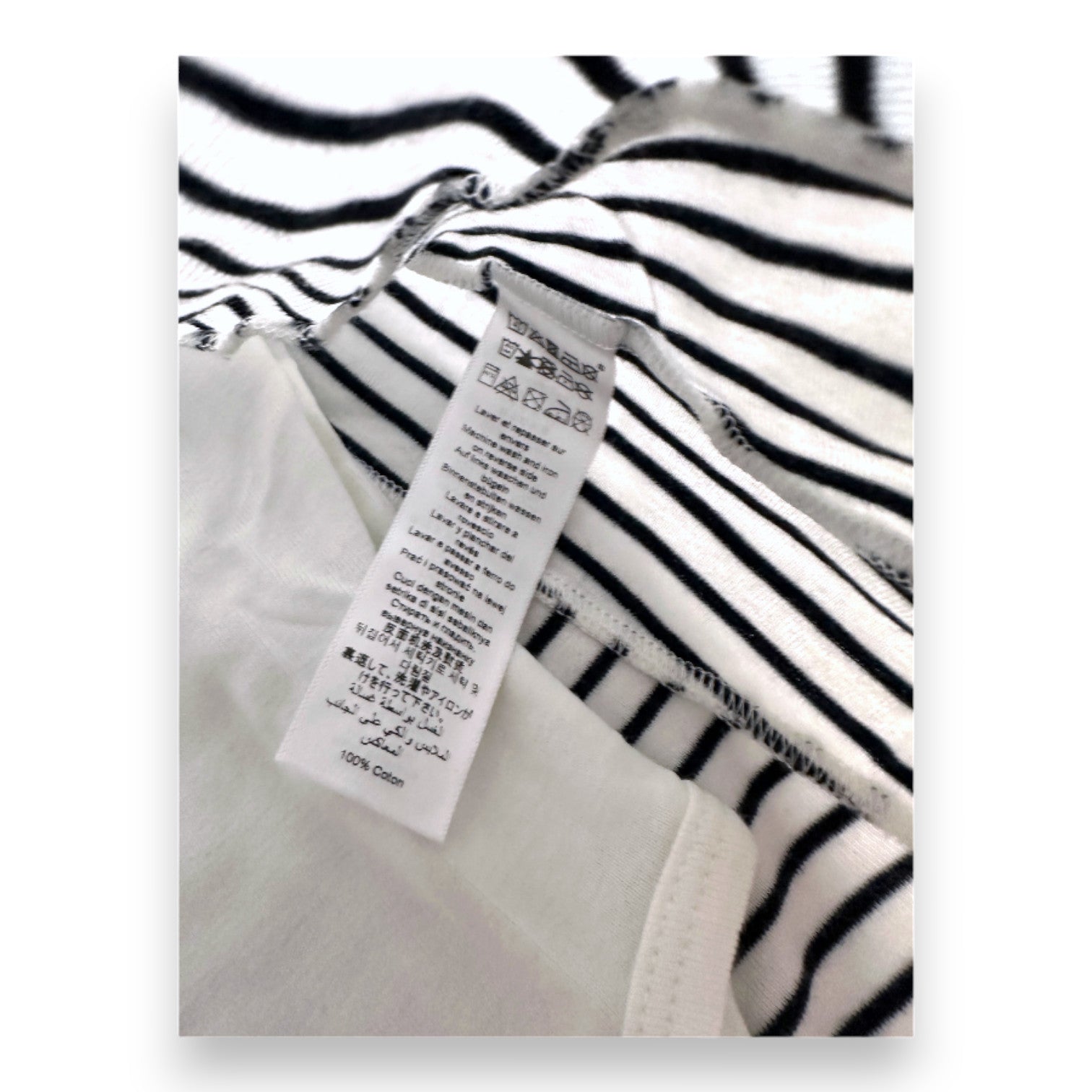 PETIT BATEAU - White and blue striped dress with bodysuit - 3 months