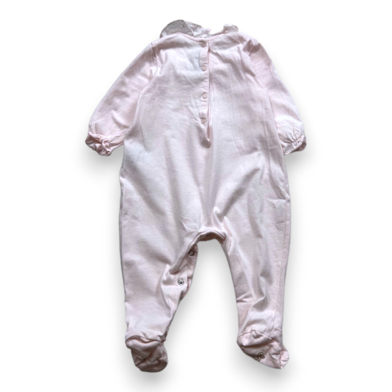 TARTINE & CHOCOLAT - Pink long-sleeved pajamas - 6 months