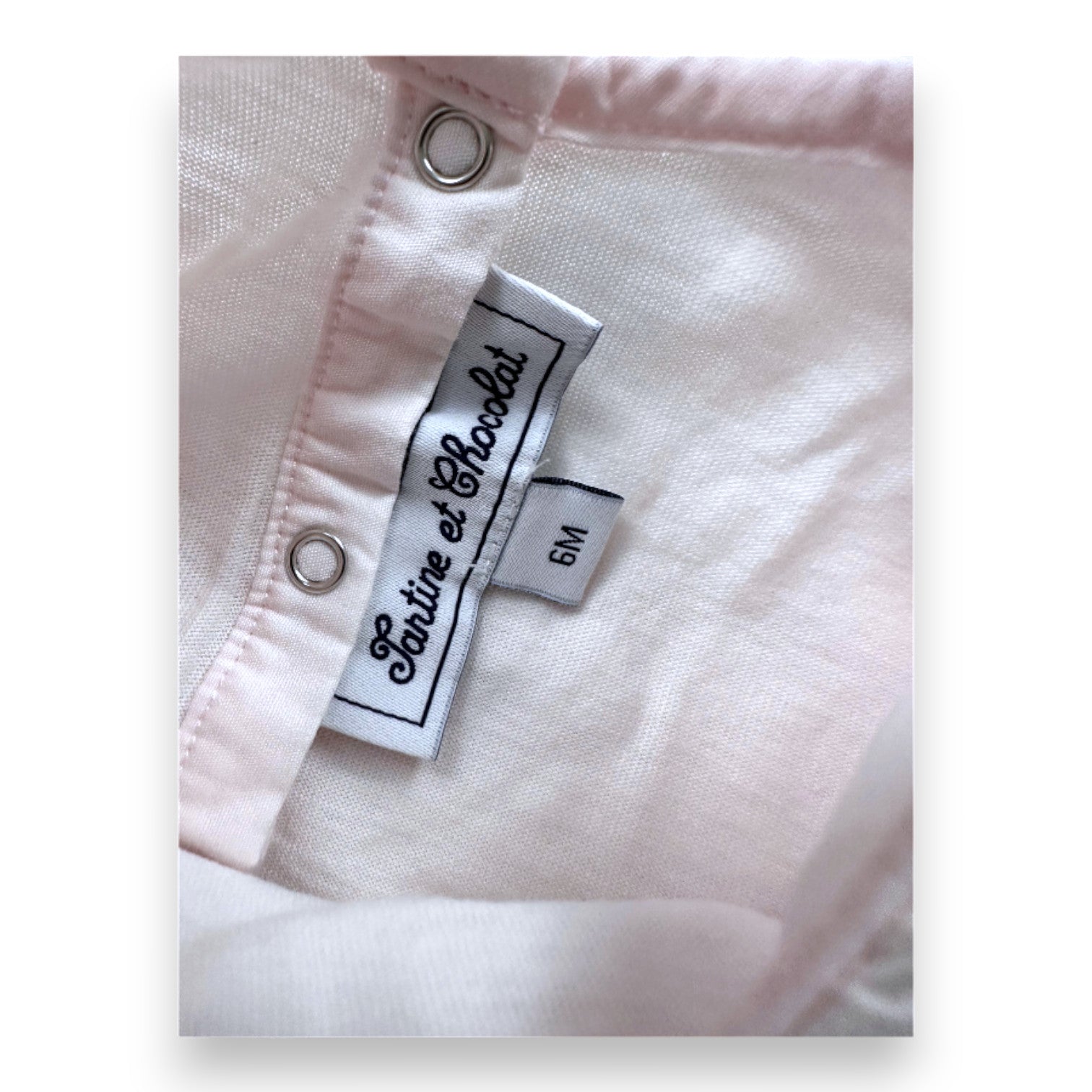 TARTINE & CHOCOLAT - Rosa Langarm-Schlafanzug - 6 Monate