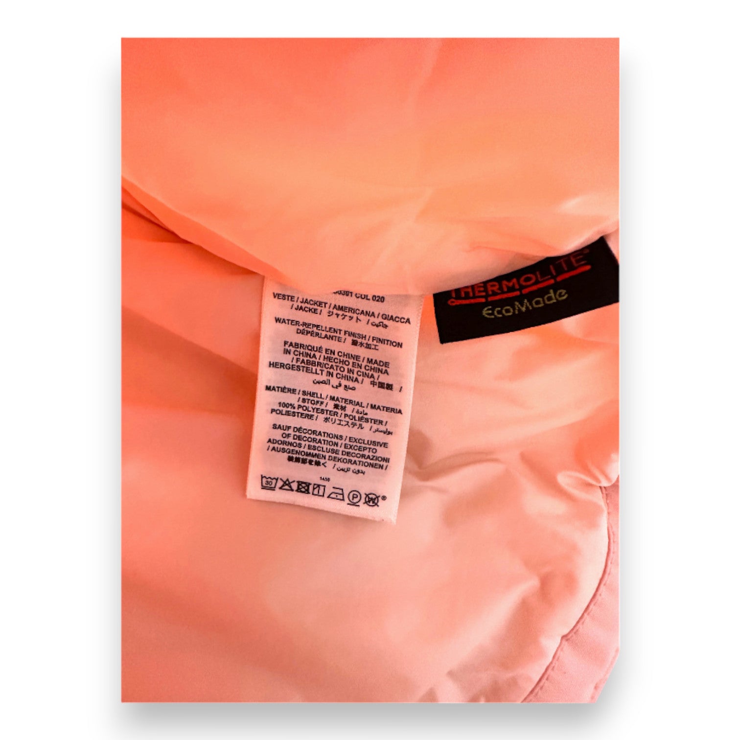 BONPOINT - Pink bomber jacket - 18 months