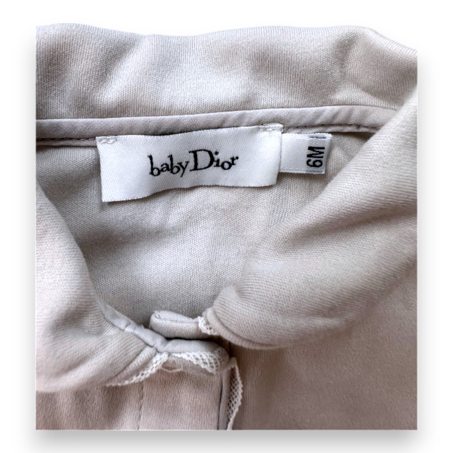 BABY DIOR - Gray pajamas - 6 months