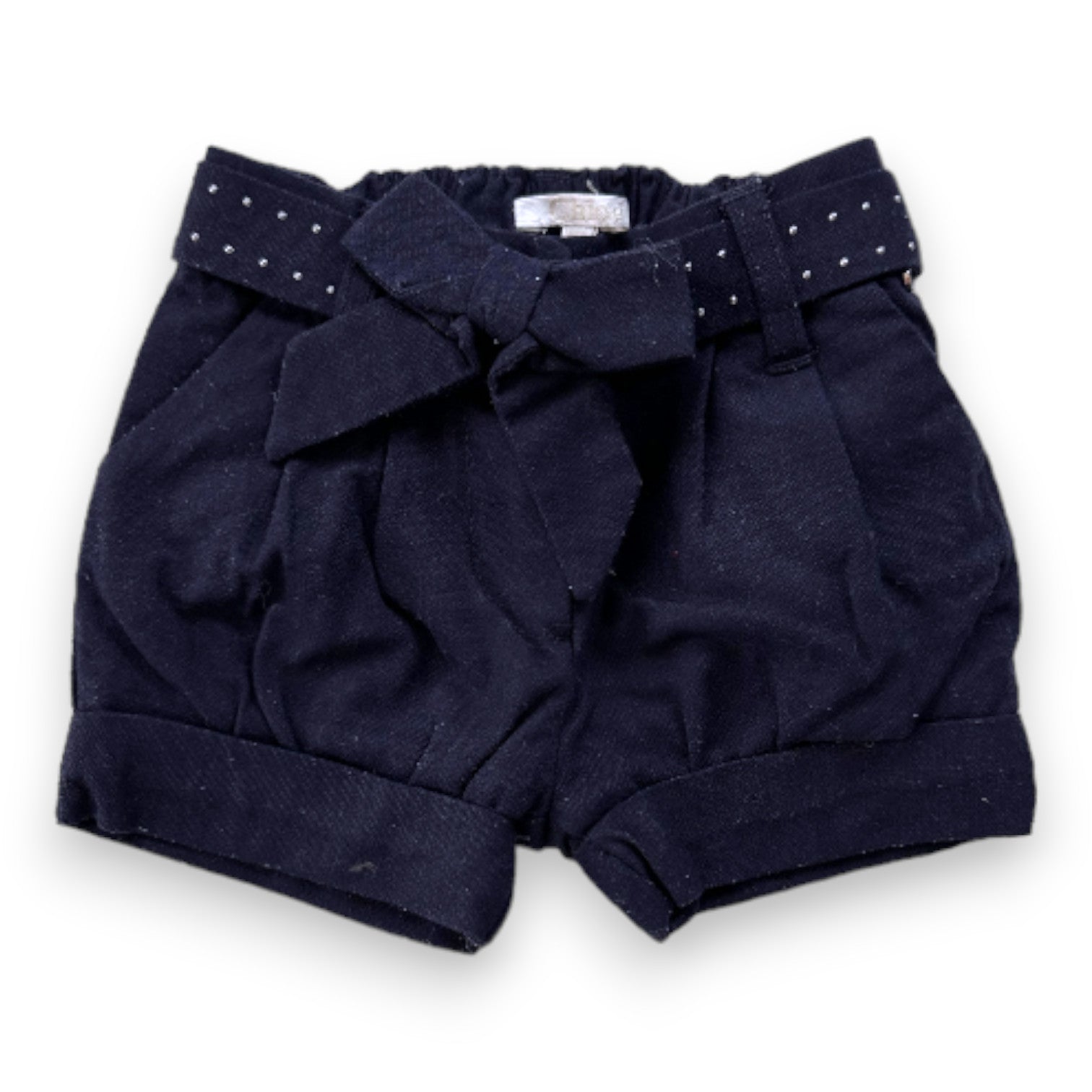 CHLOE - Marineblaue Shorts - 3 Monate