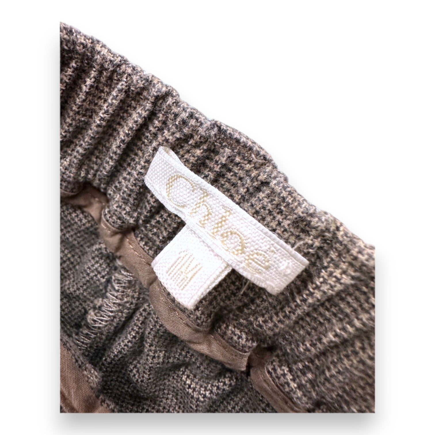 CHLOE - Brown loose pants - 1 month