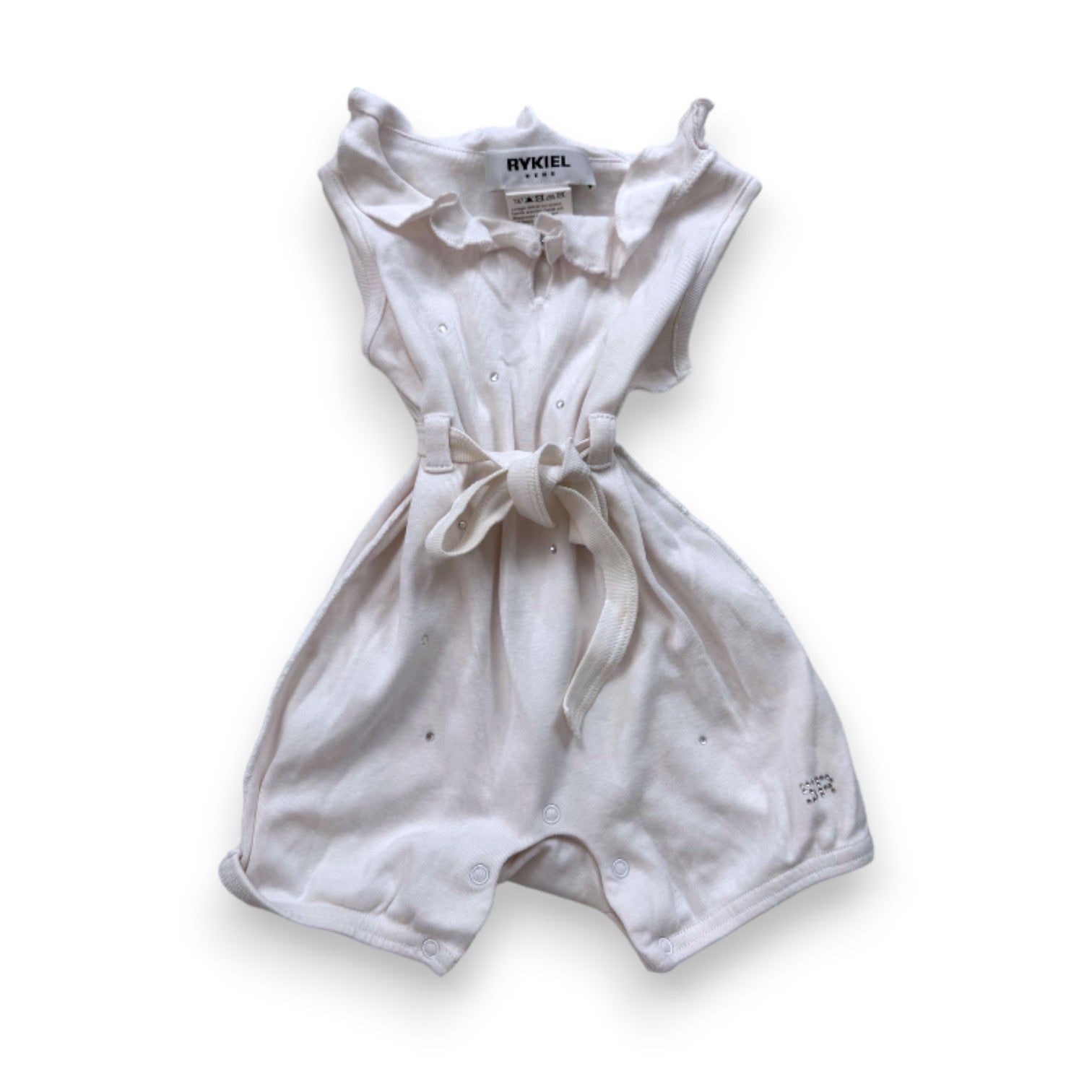 SONIA RYKIEL - Combi-short balnche - 6 mois