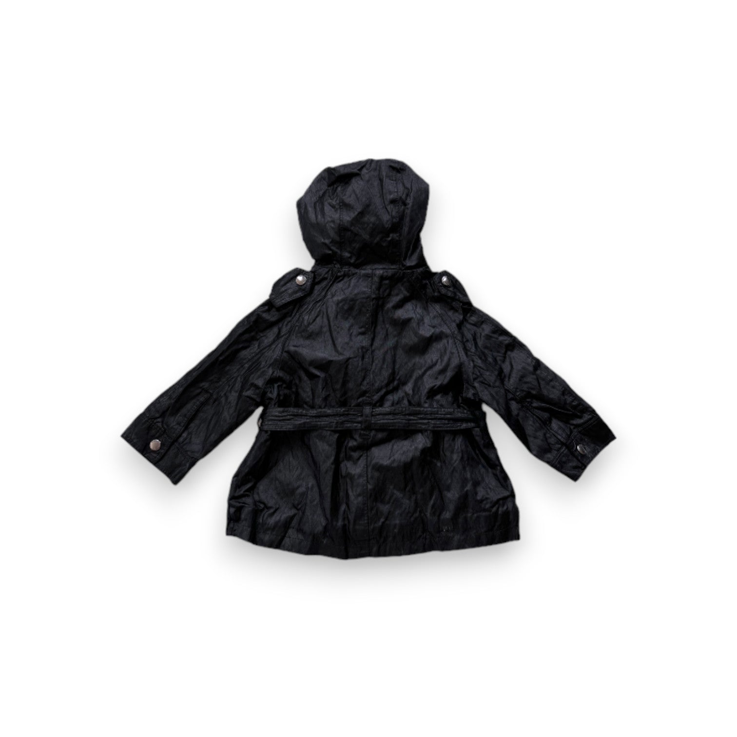 BURBERRY - Schwarze leichte Jacke - 6 Monate