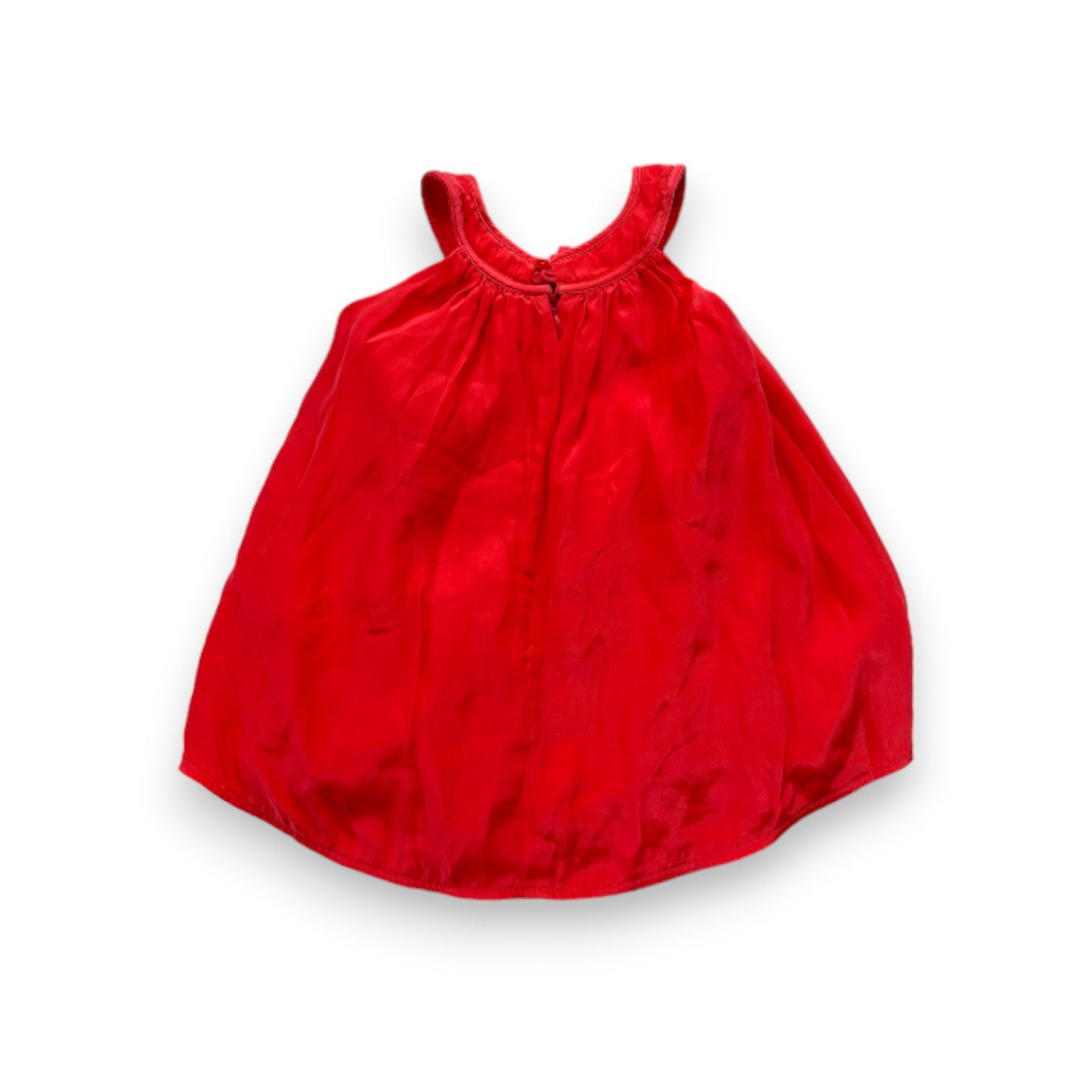 CHLOE - Rosa Seidenkleid - 6 Monate