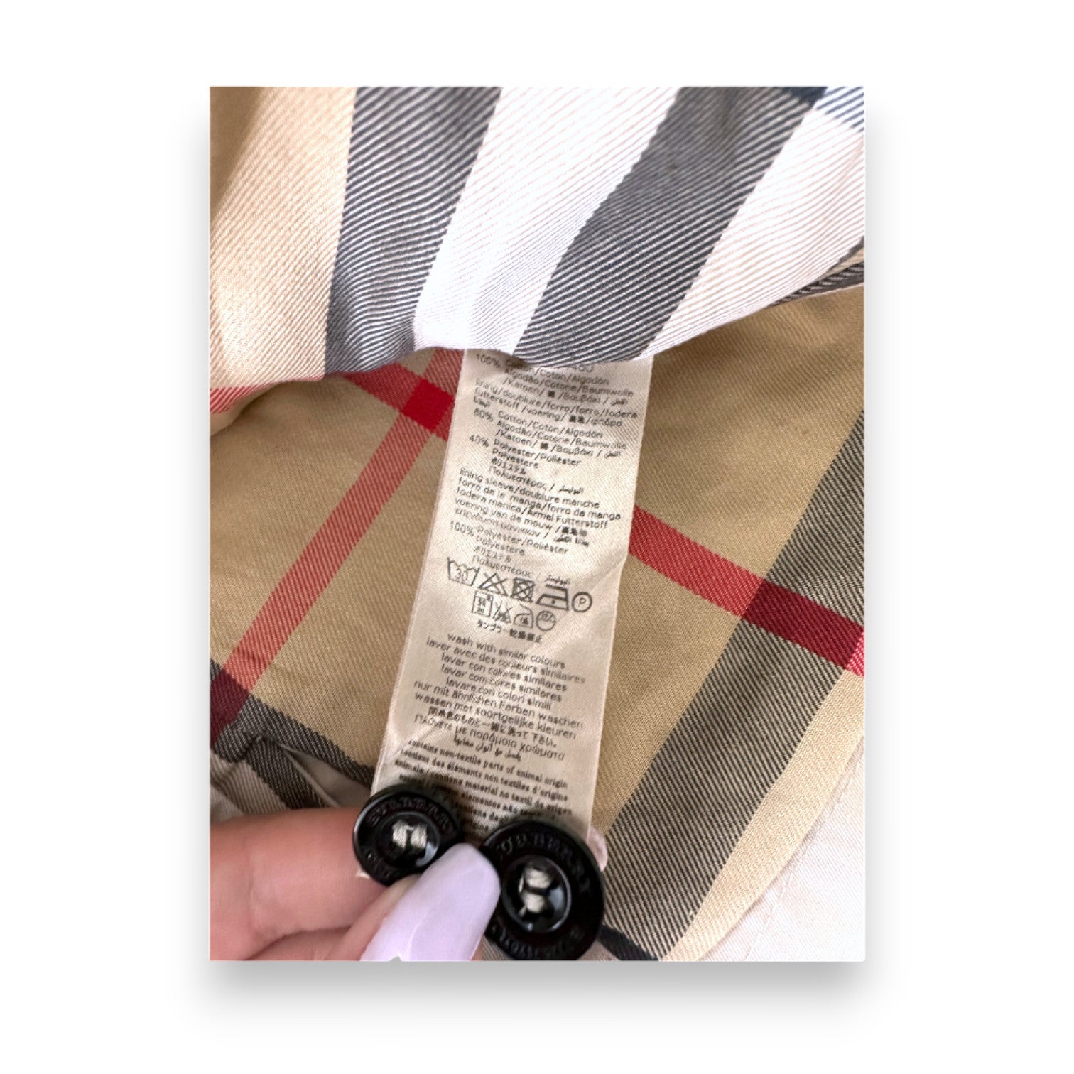 BURBERRY - Beige trench jacket - 2 years